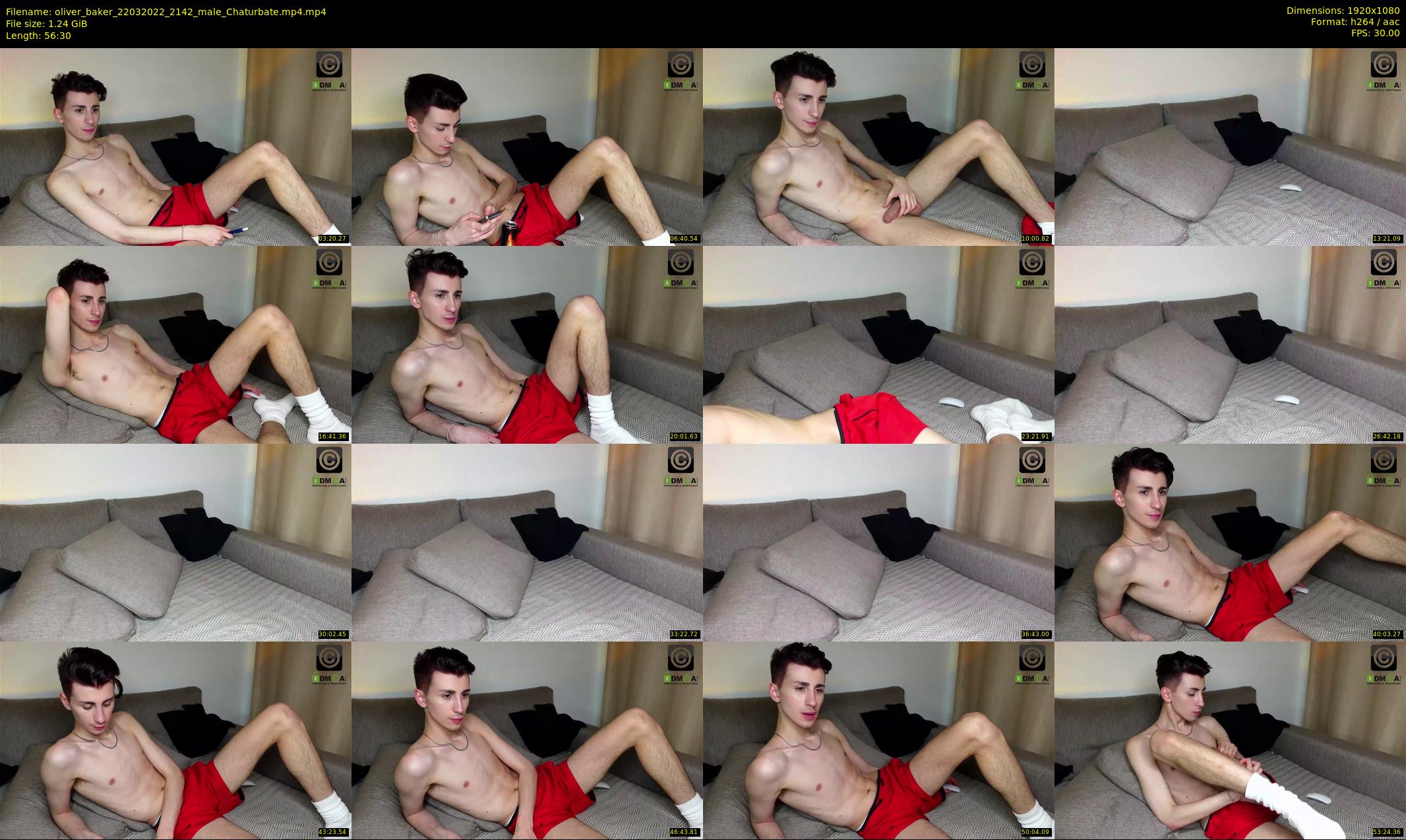 oliver_baker — 57 minute Chaturbate male cam show recording, 1080p, Mar 22, 2022