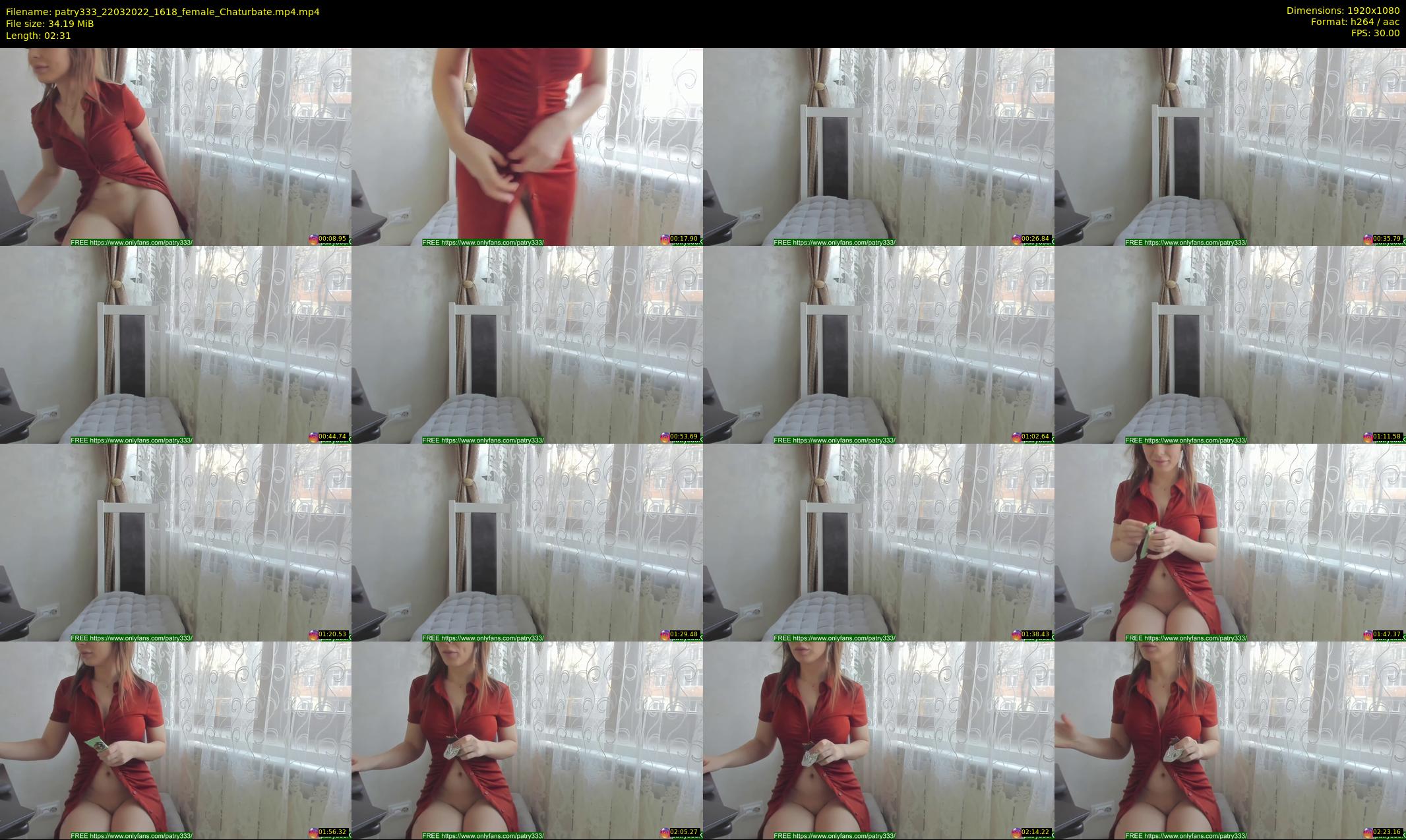 patry333 — 3 minute Chaturbate female cam show recording, 1080p, Mar 22, 2022