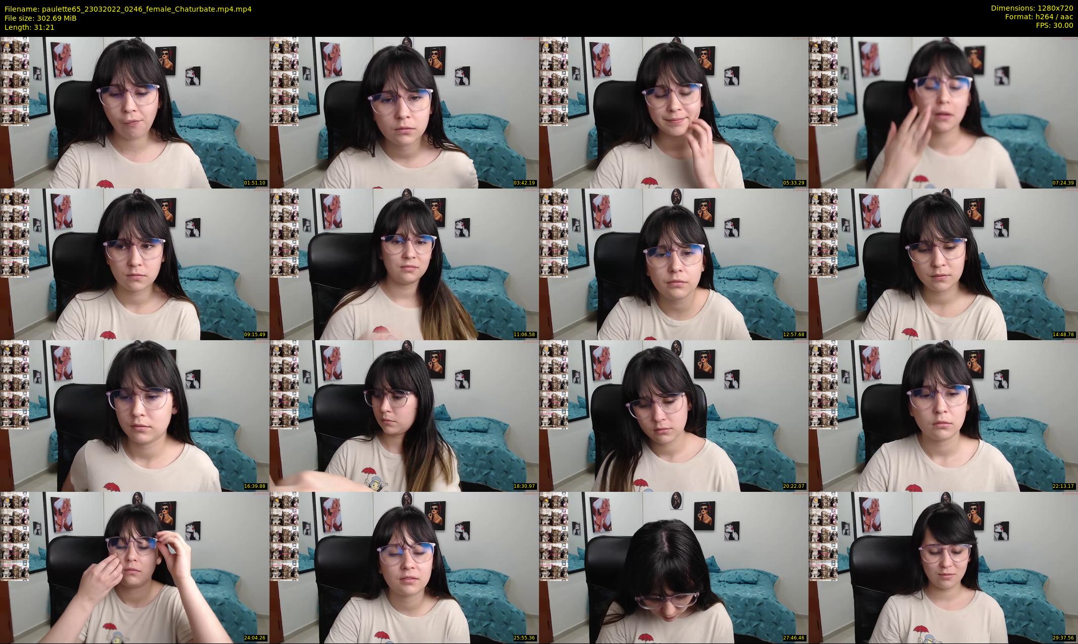 paulette65 — 32 minute Chaturbate female cam show recording, 720p, Mar 23, 2022