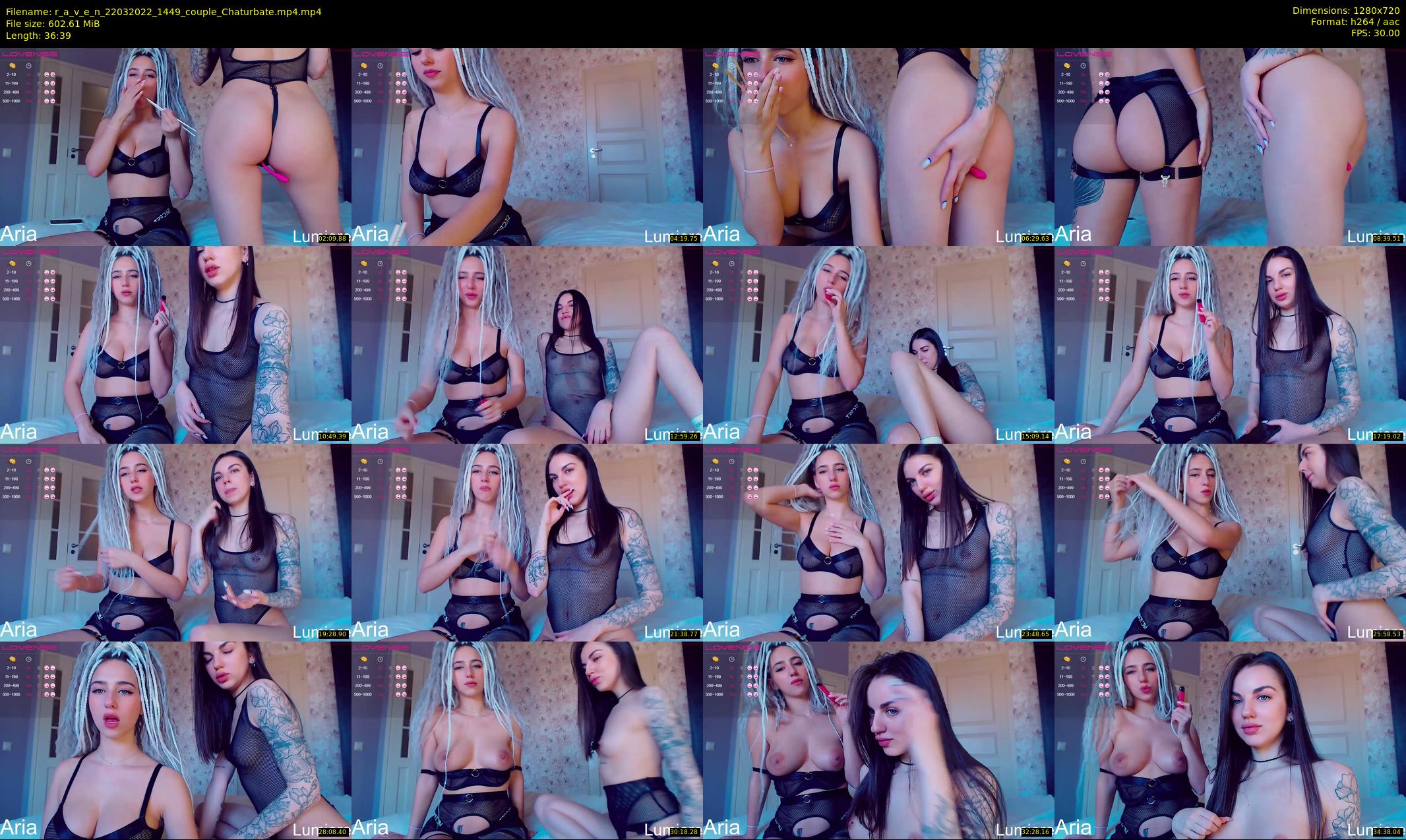 r_a_v_e_n — 37 minute Chaturbate female cam show recording, 720p, Mar 22, 2022