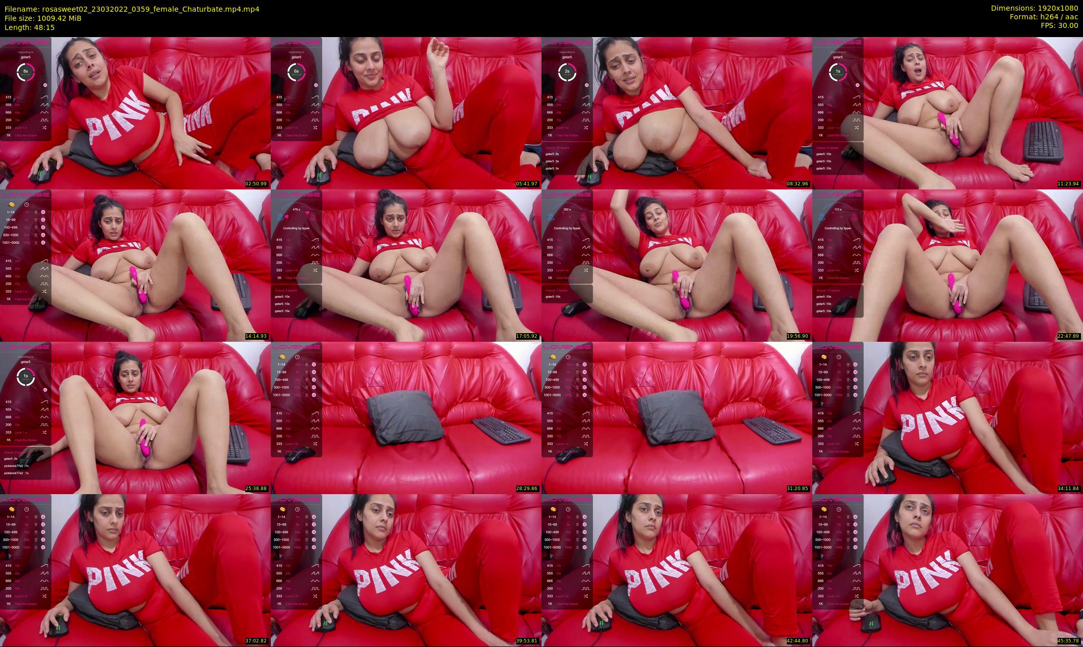 rosasweet02 — 49 minute Chaturbate female cam show recording, 1080p, Mar 23, 2022