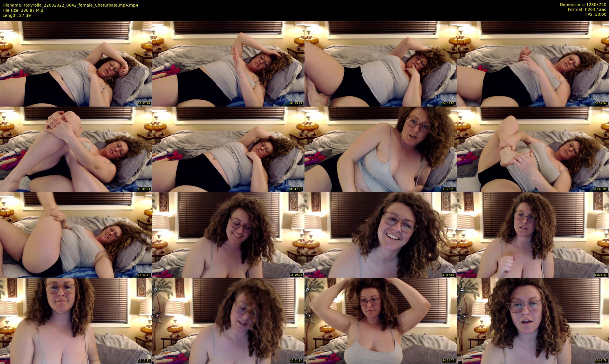 roxyrolla — 28 minute Chaturbate female cam show recording, 720p, Mar 22, 2022