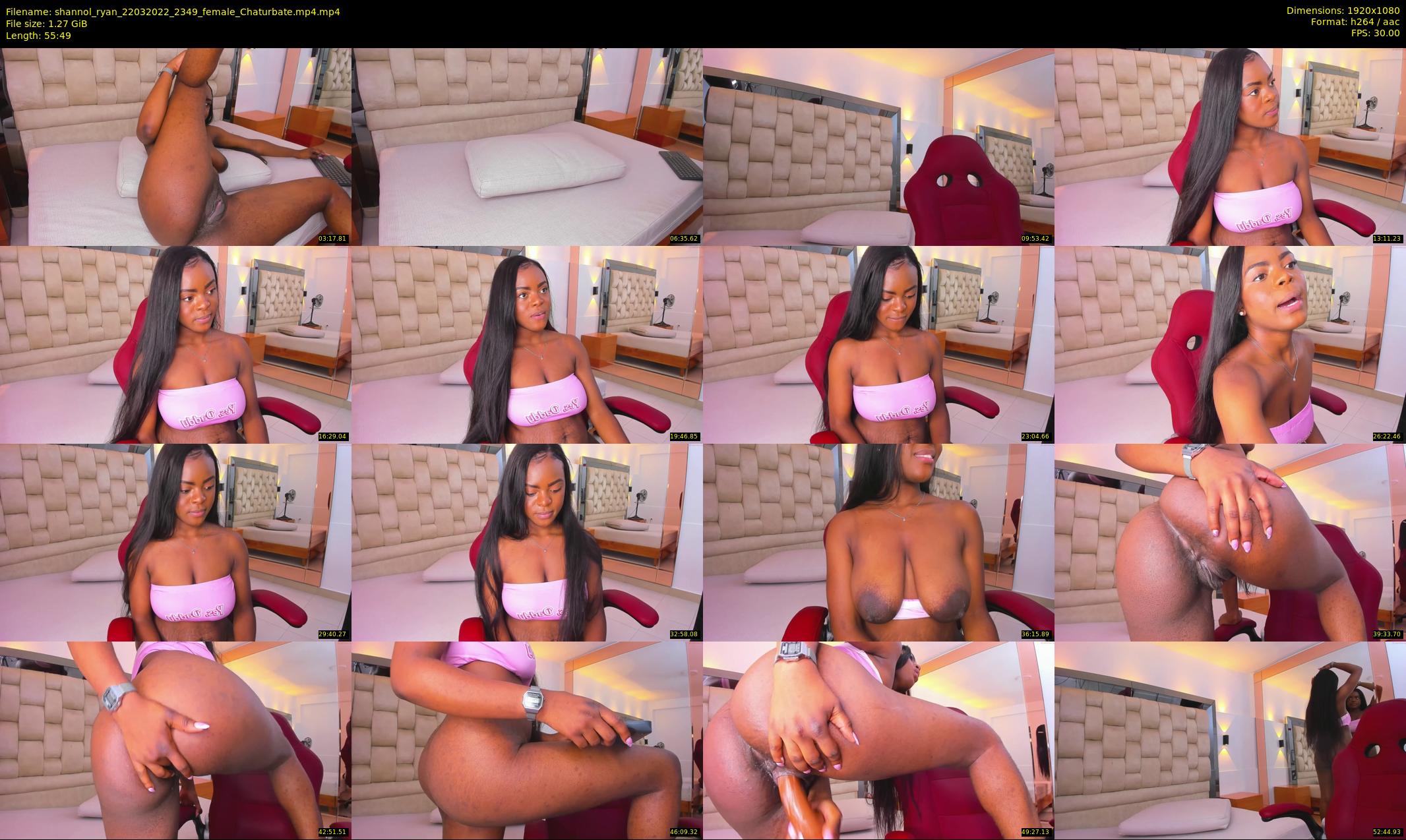 shannol_ryan — 56 minute Chaturbate female cam show recording, 1080p, Mar 22, 2022