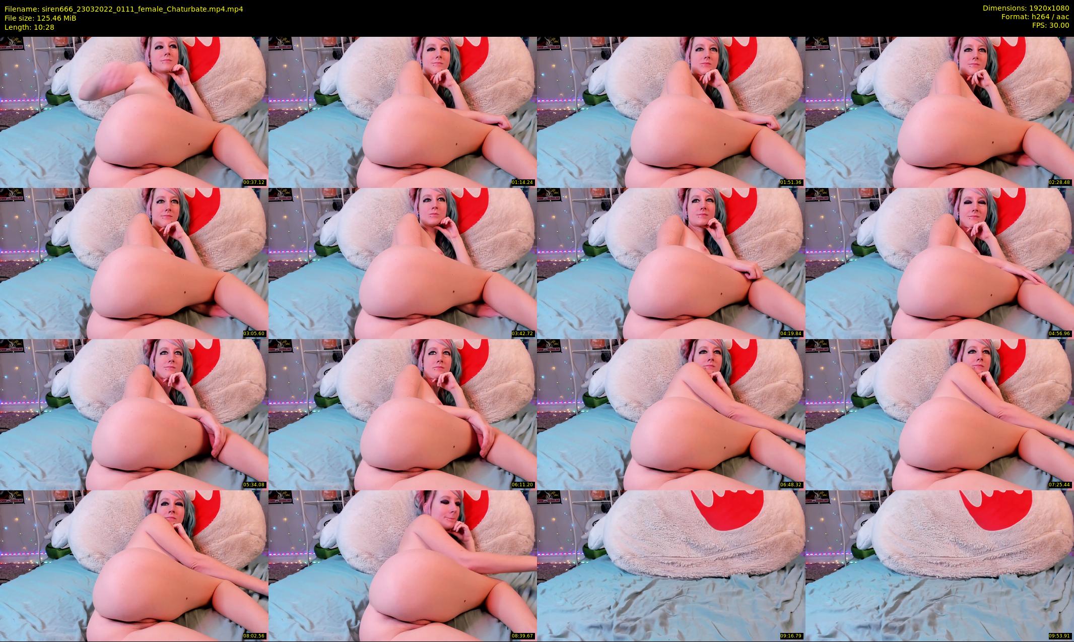 siren666 — 11 minute Chaturbate female cam show recording, 1080p, Mar 23, 2022