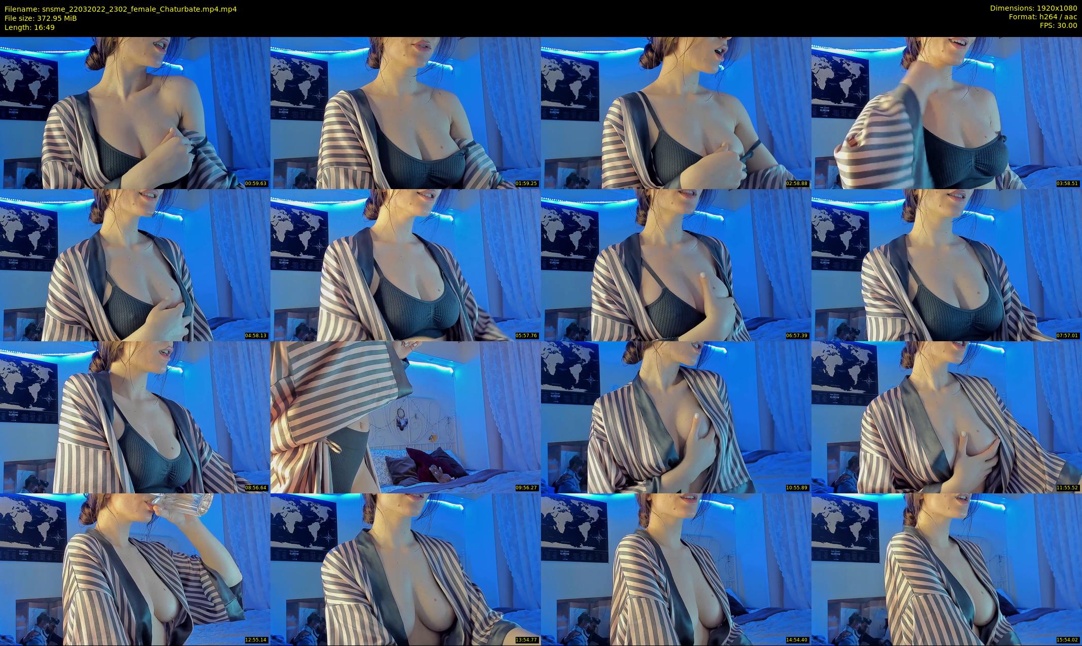 snsme — 17 minute Chaturbate female cam show recording, 1080p, Mar 22, 2022
