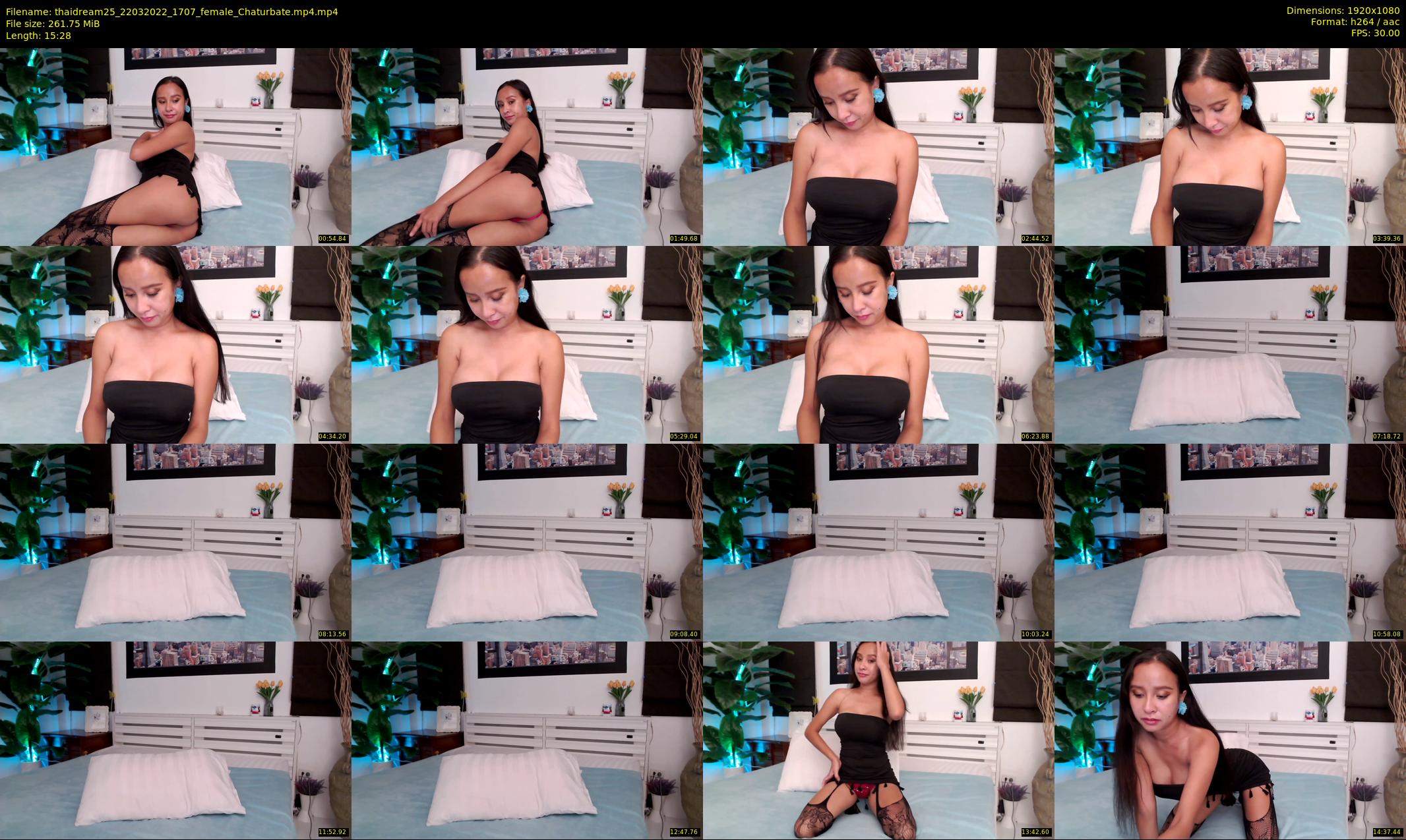 thaidream25 — 16 minute Chaturbate female cam show recording, 1080p, Mar 22, 2022