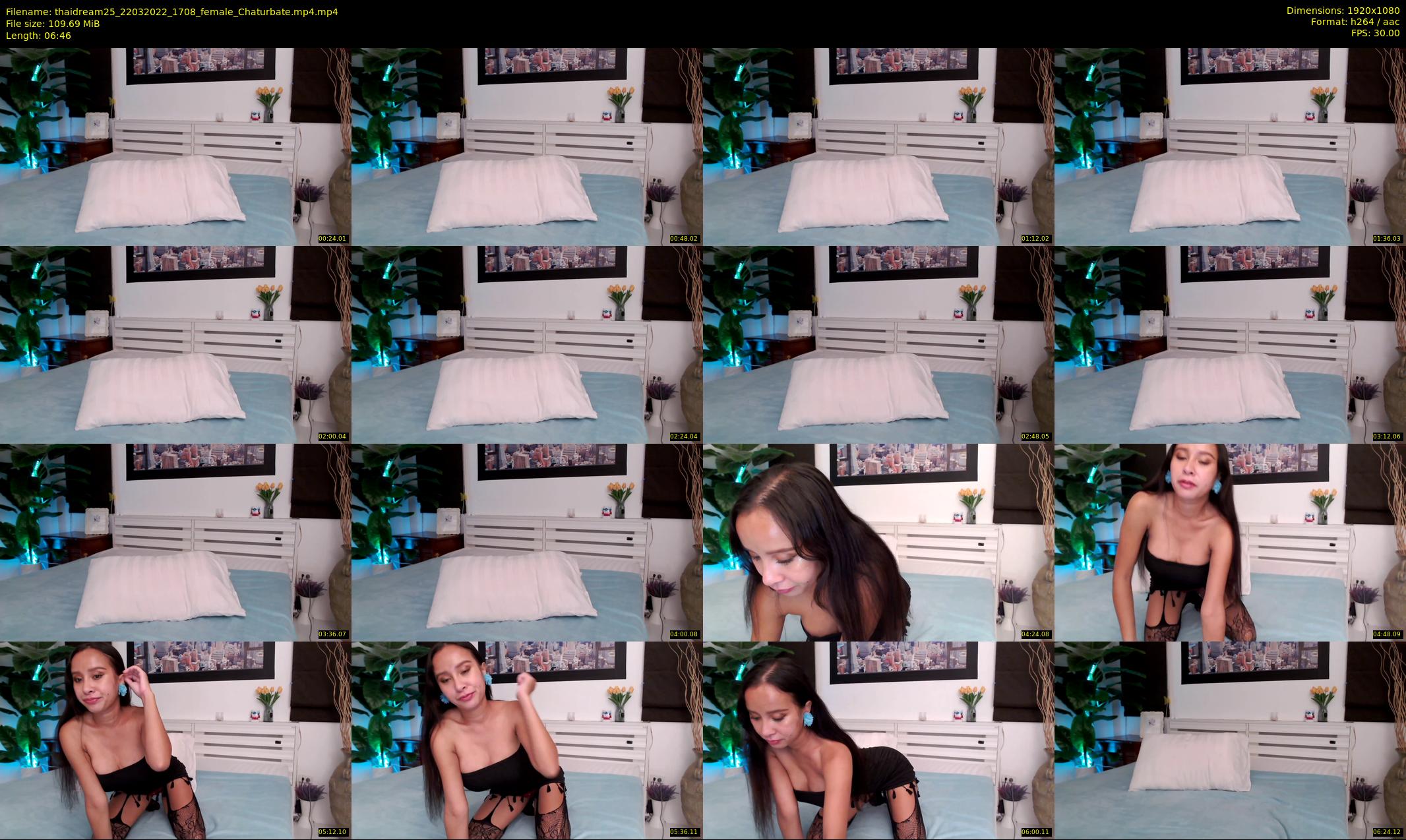 thaidream25 — 7 minute Chaturbate female cam show recording, 1080p, Mar 22, 2022