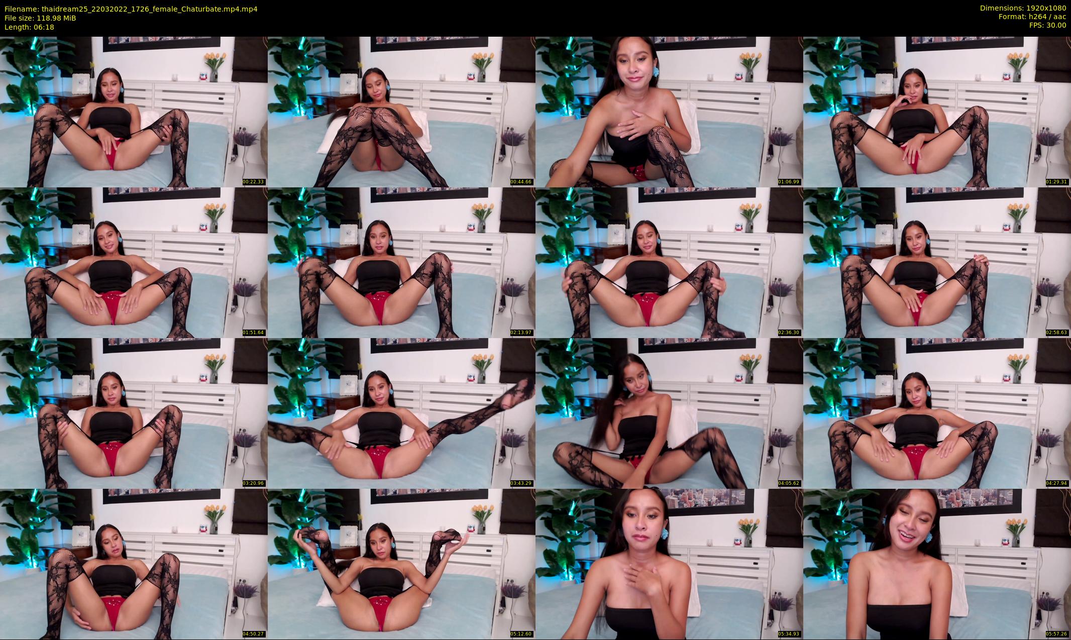 thaidream25 — 7 minute Chaturbate female cam show recording, 1080p, Mar 22, 2022