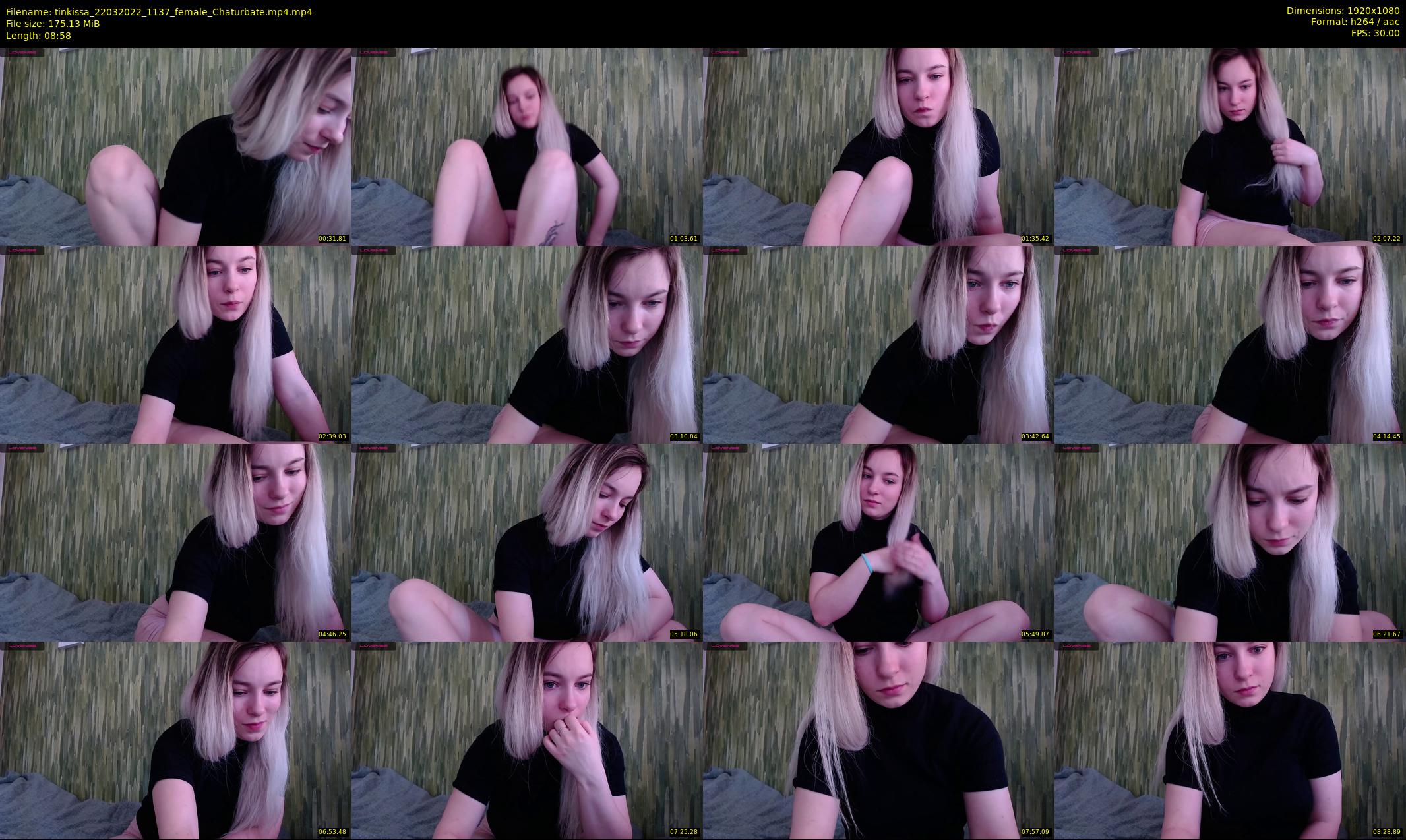 tinkissa — 9 minute Chaturbate couple cam show recording, 1080p, Mar 22, 2022