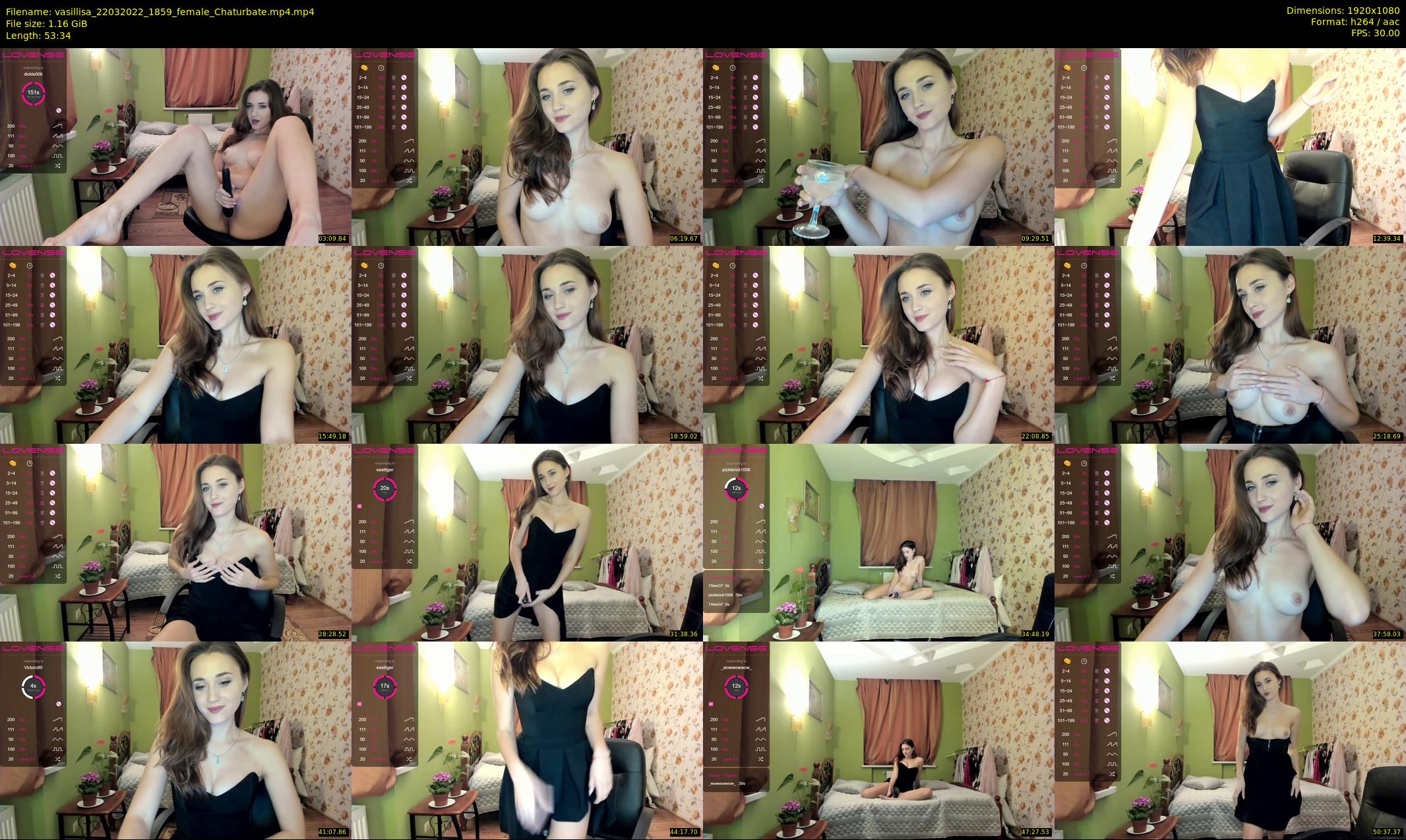 vasillisa — 54 minute Chaturbate female cam show recording, 1080p, Mar 22, 2022