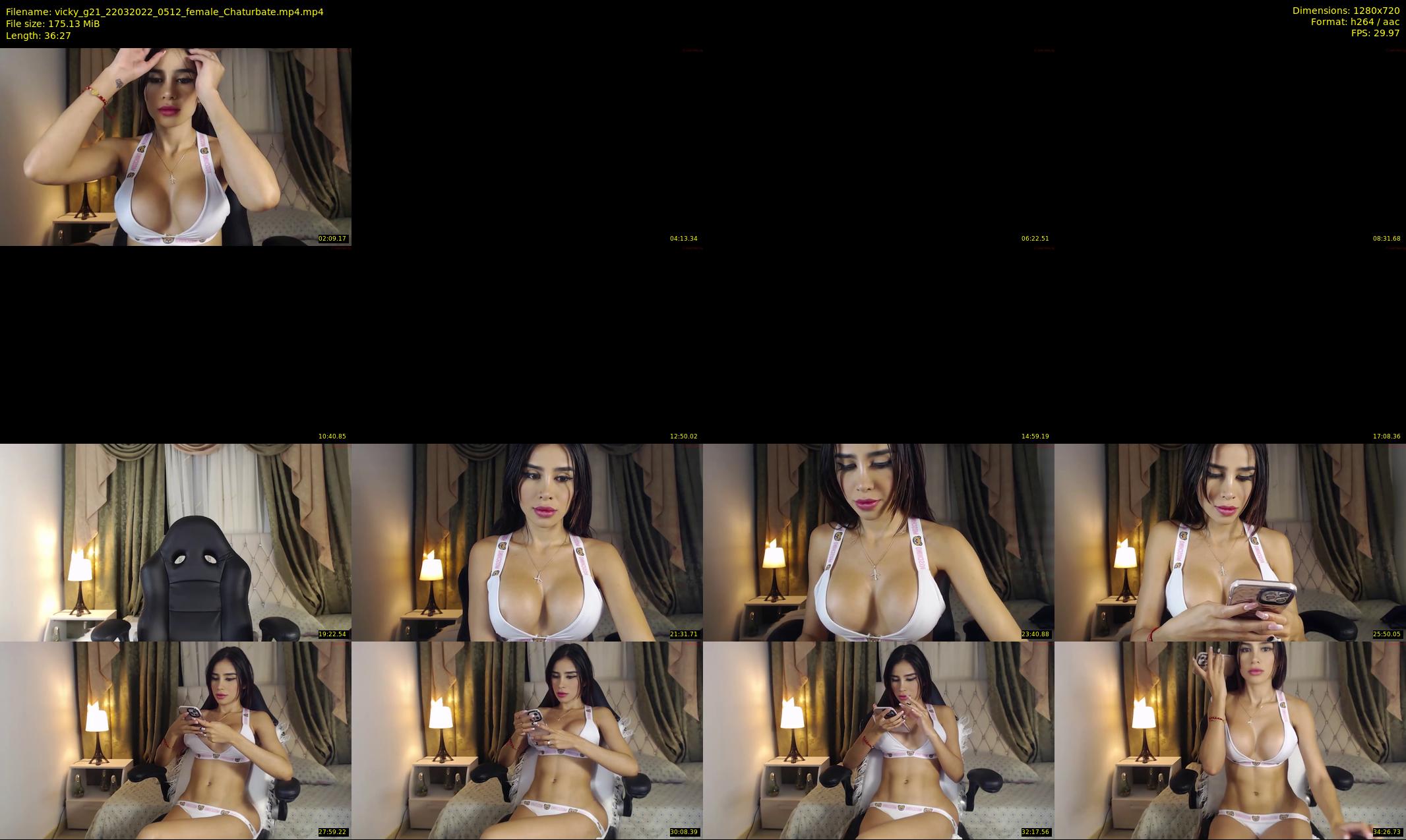 vicky_g21 — 37 minute Chaturbate female cam show recording, 720p, Mar 22, 2022