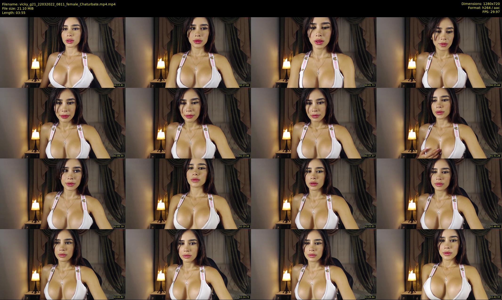 vicky_g21 — 4 minute Chaturbate female cam show recording, 720p, Mar 22, 2022