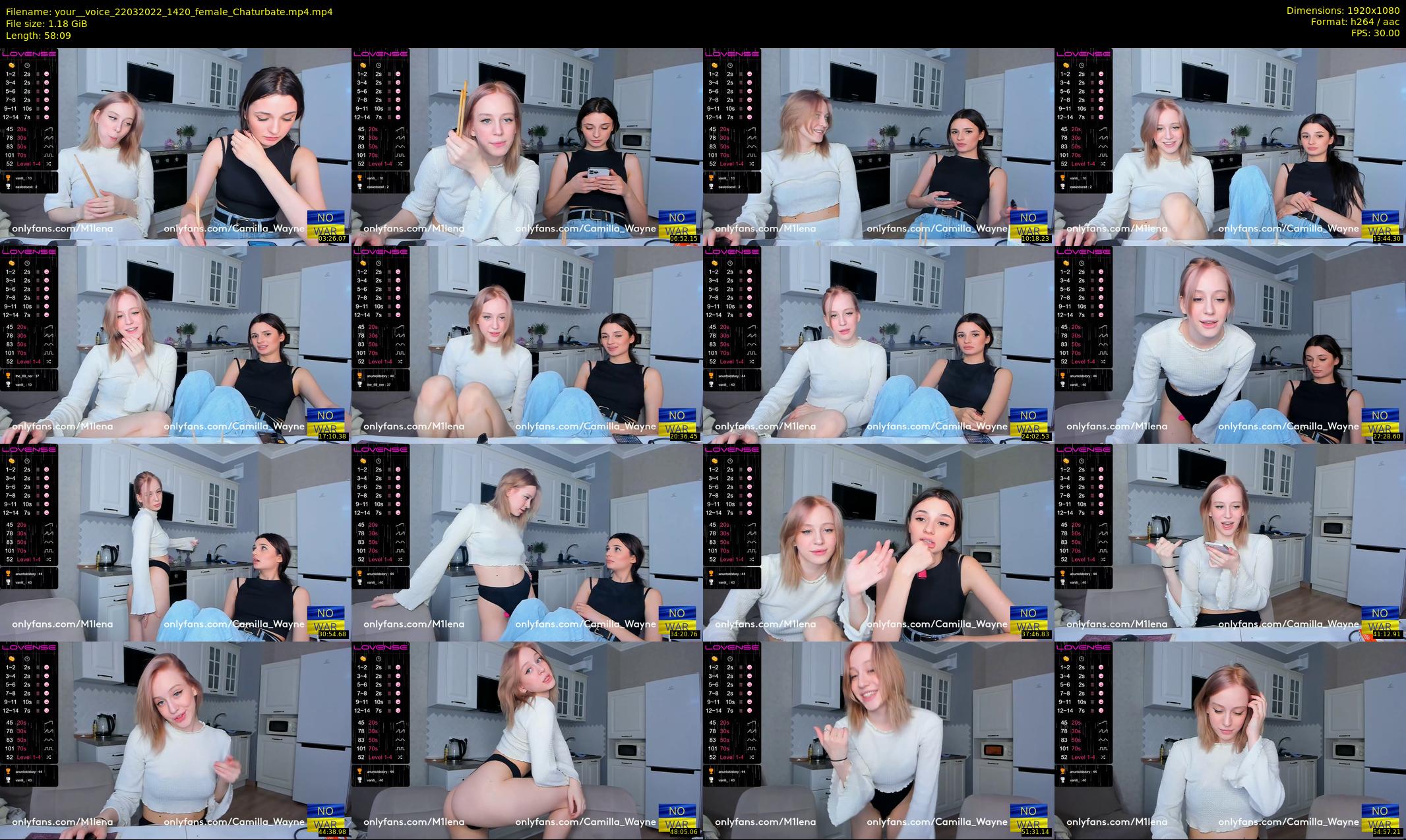 your__voice — 59 minute Chaturbate female cam show recording, 1080p, Mar 22, 2022