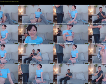 yournaughtypixie — 56 minute Chaturbate couple cam show recording, 1080p, Mar 22, 2022