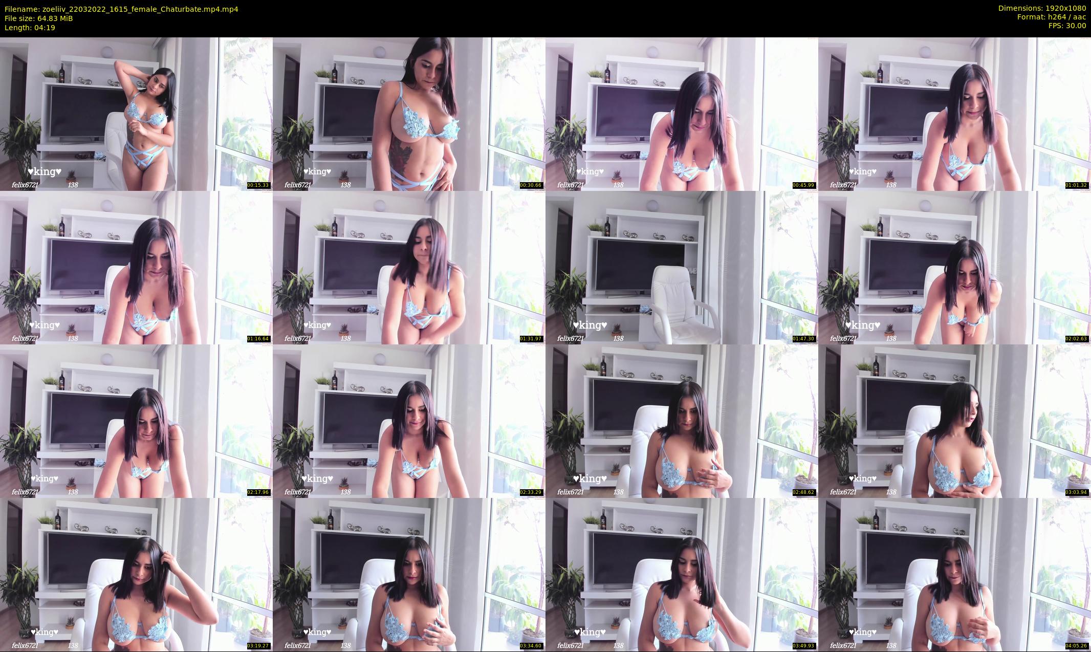 zoeliiv — 5 minute Chaturbate female cam show recording, 1080p, Mar 22, 2022