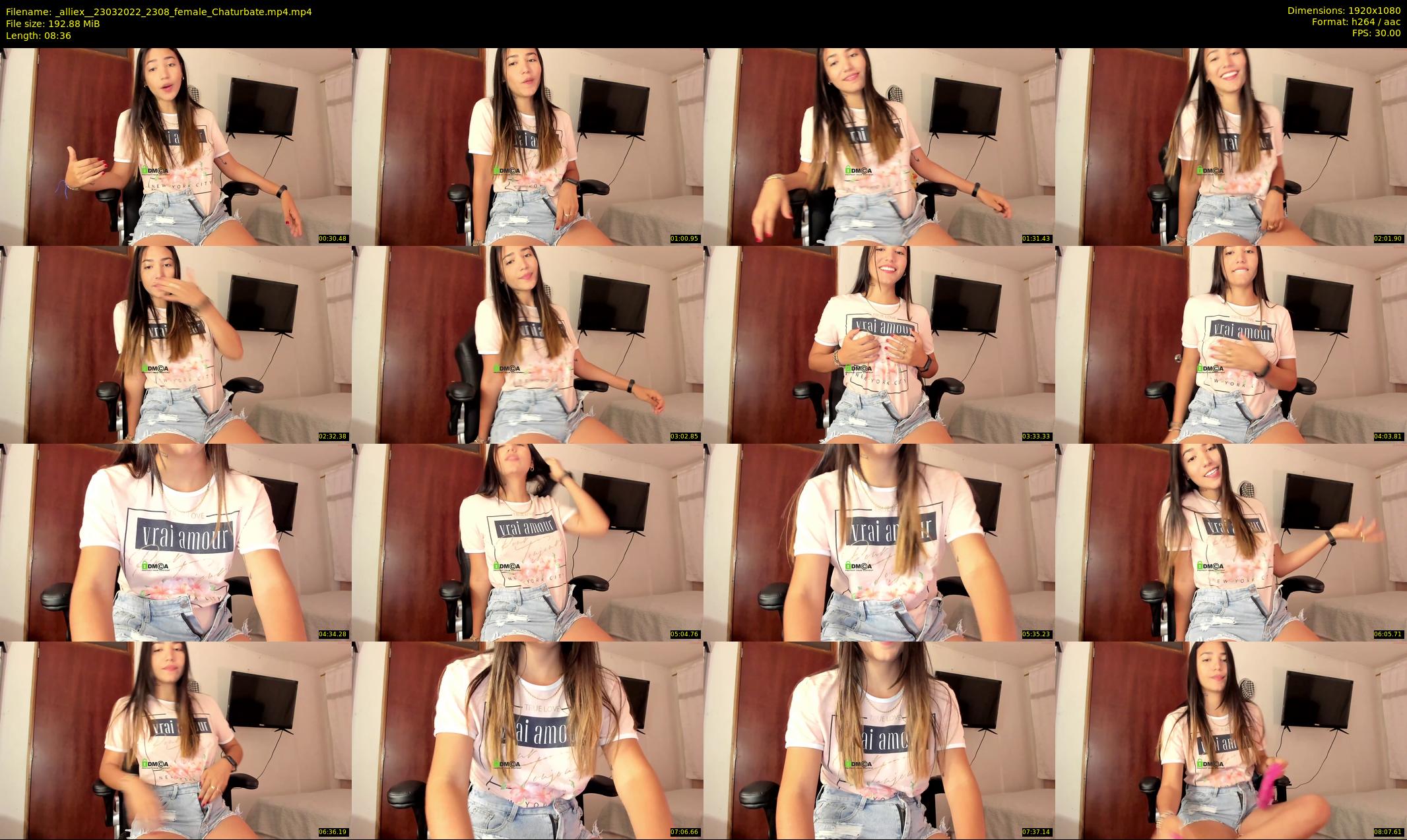 _alliex_ — 9 minute Chaturbate female cam show recording, 1080p, Mar 23, 2022