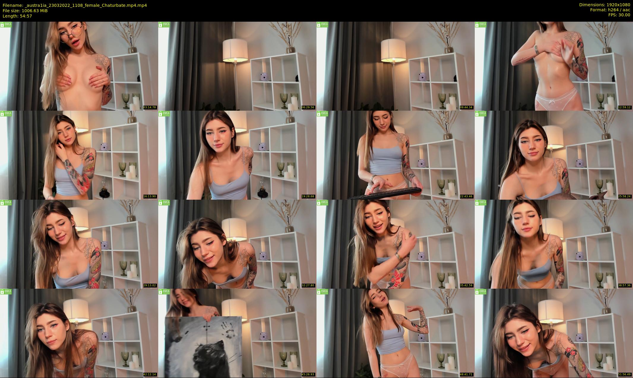 _austra1ia — 55 minute Chaturbate female cam show recording, 1080p, Mar 23, 2022