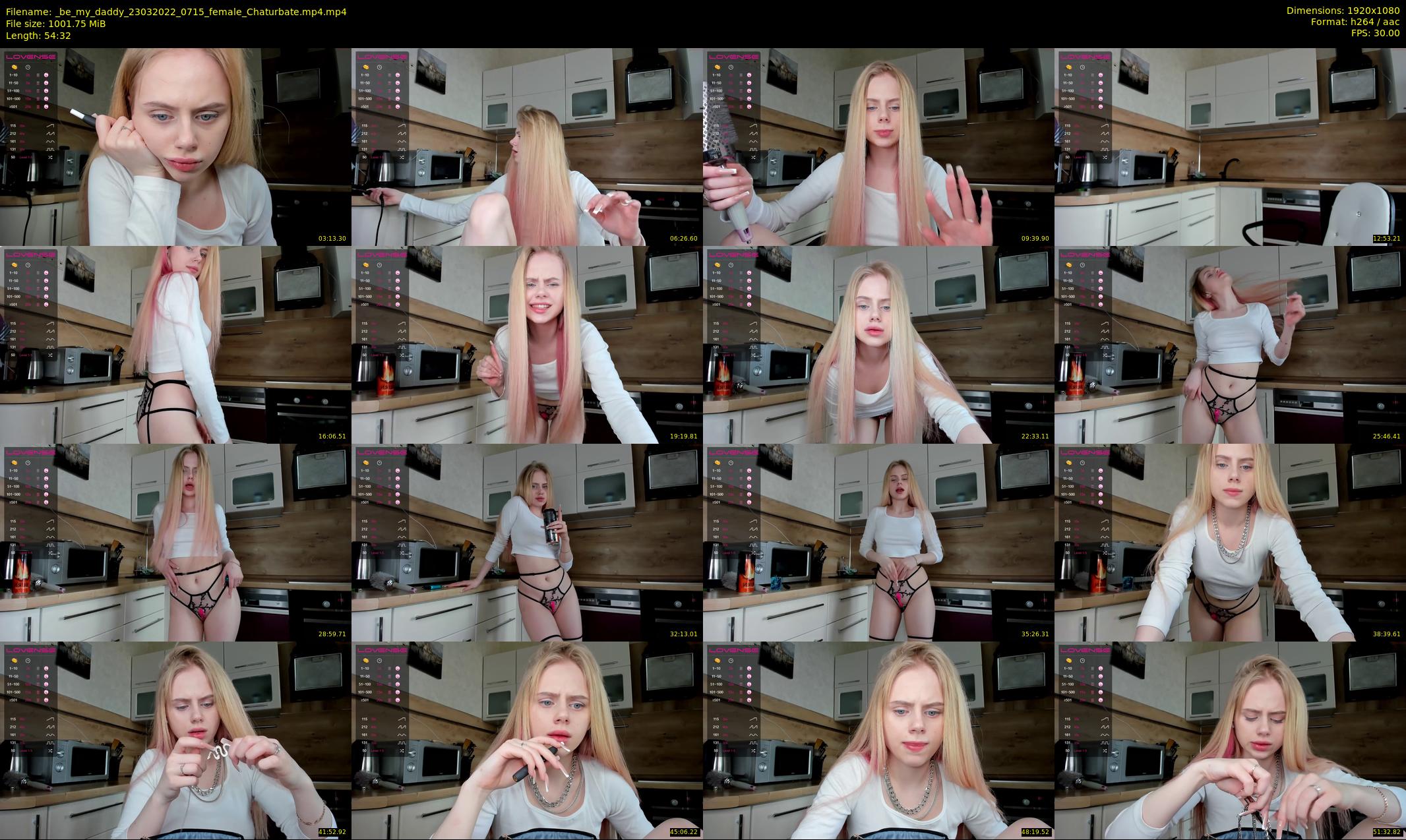 _be_my_daddy — 55 minute Chaturbate female cam show recording, 1080p, Mar 23, 2022