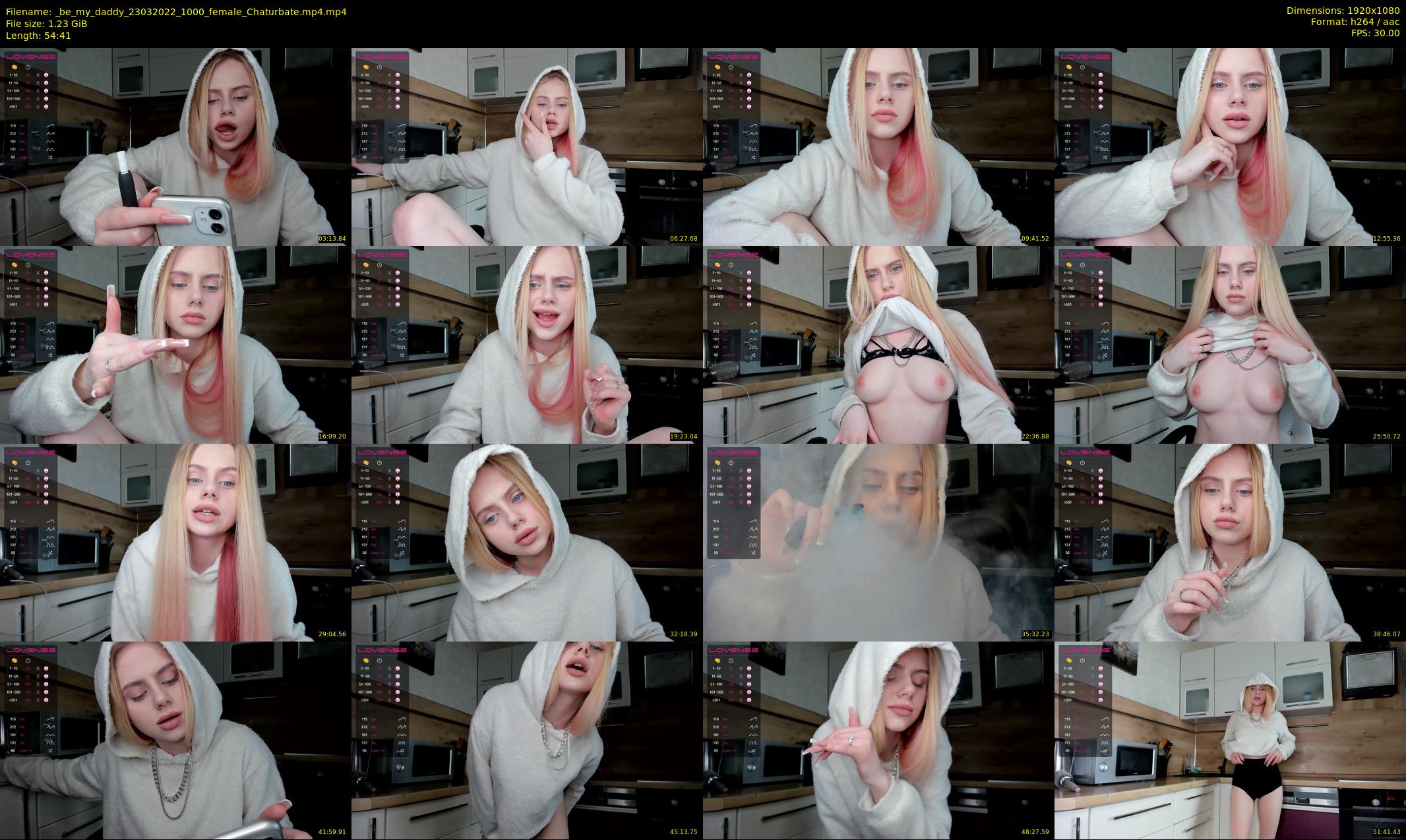 _be_my_daddy — 55 minute Chaturbate female cam show recording, 1080p, Mar 23, 2022