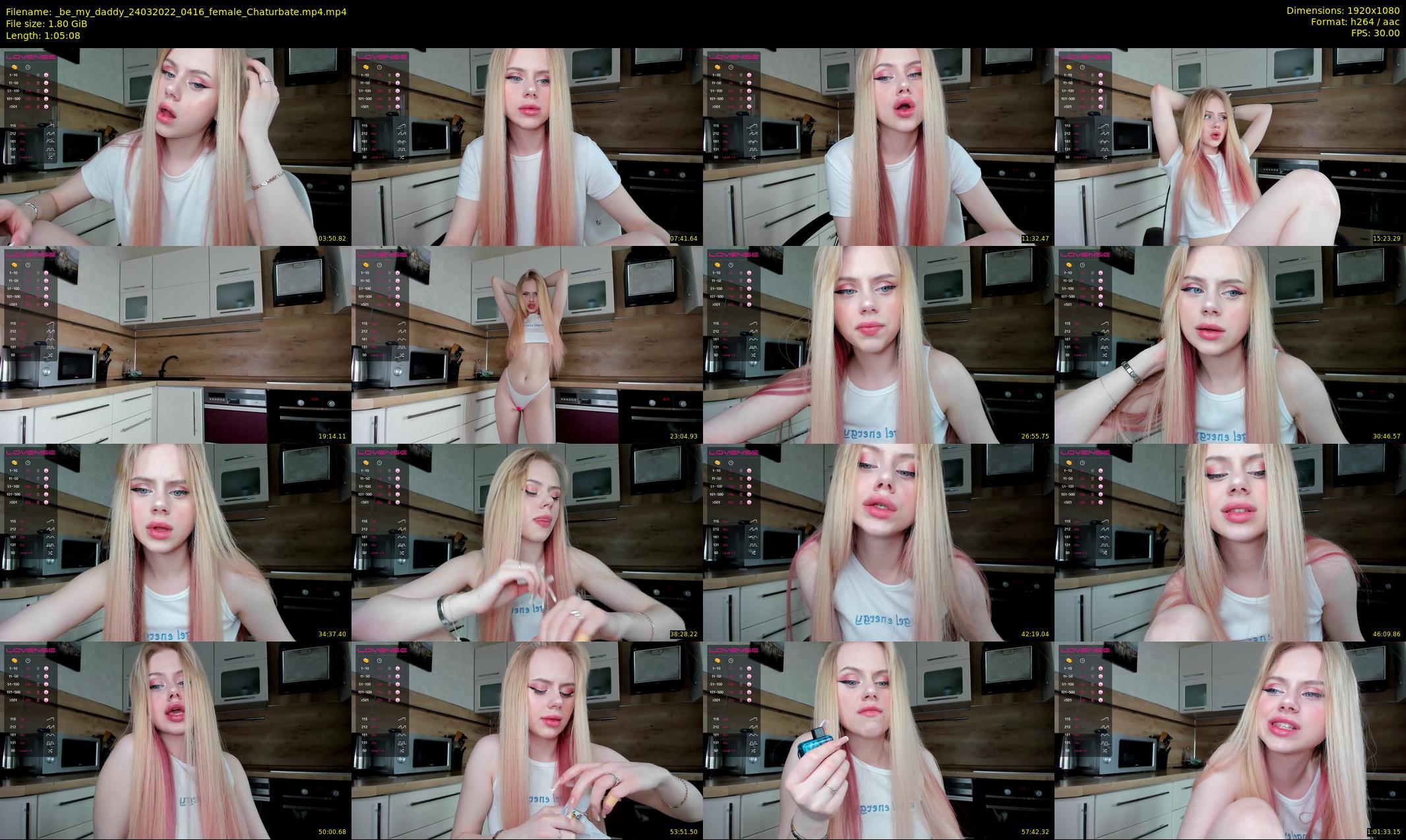 _be_my_daddy — 66 minute Chaturbate female cam show recording, 1080p, Mar 24, 2022