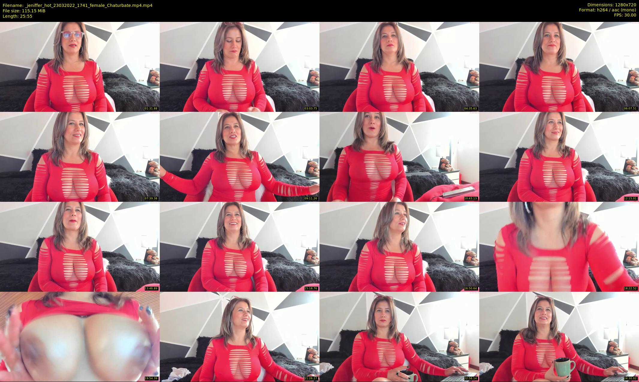 _jeniffer_hot — 26 minute Chaturbate female cam show recording, 720p, Mar 23, 2022