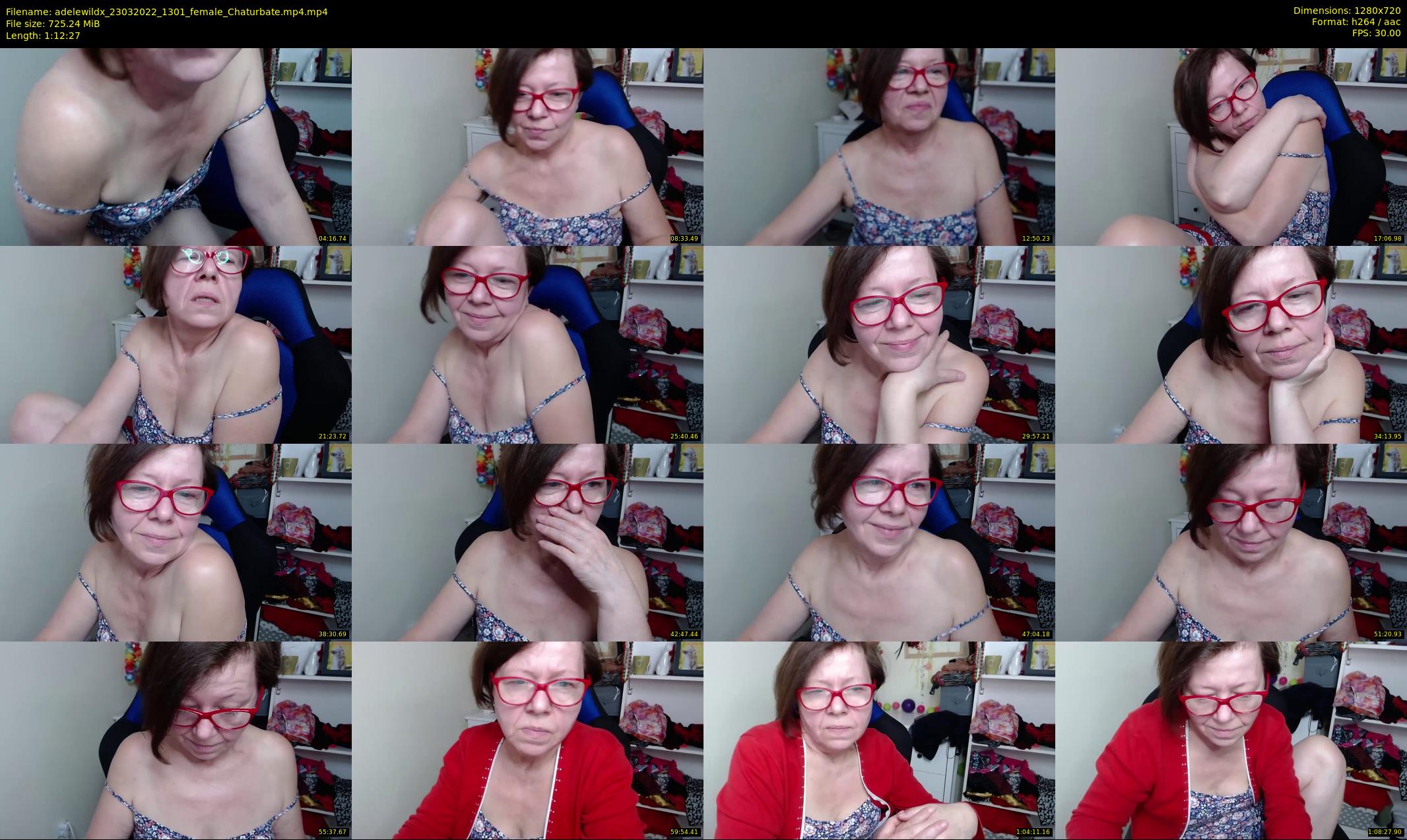 adelewildx — 73 minute Chaturbate female cam show recording, 720p, Mar 23, 2022