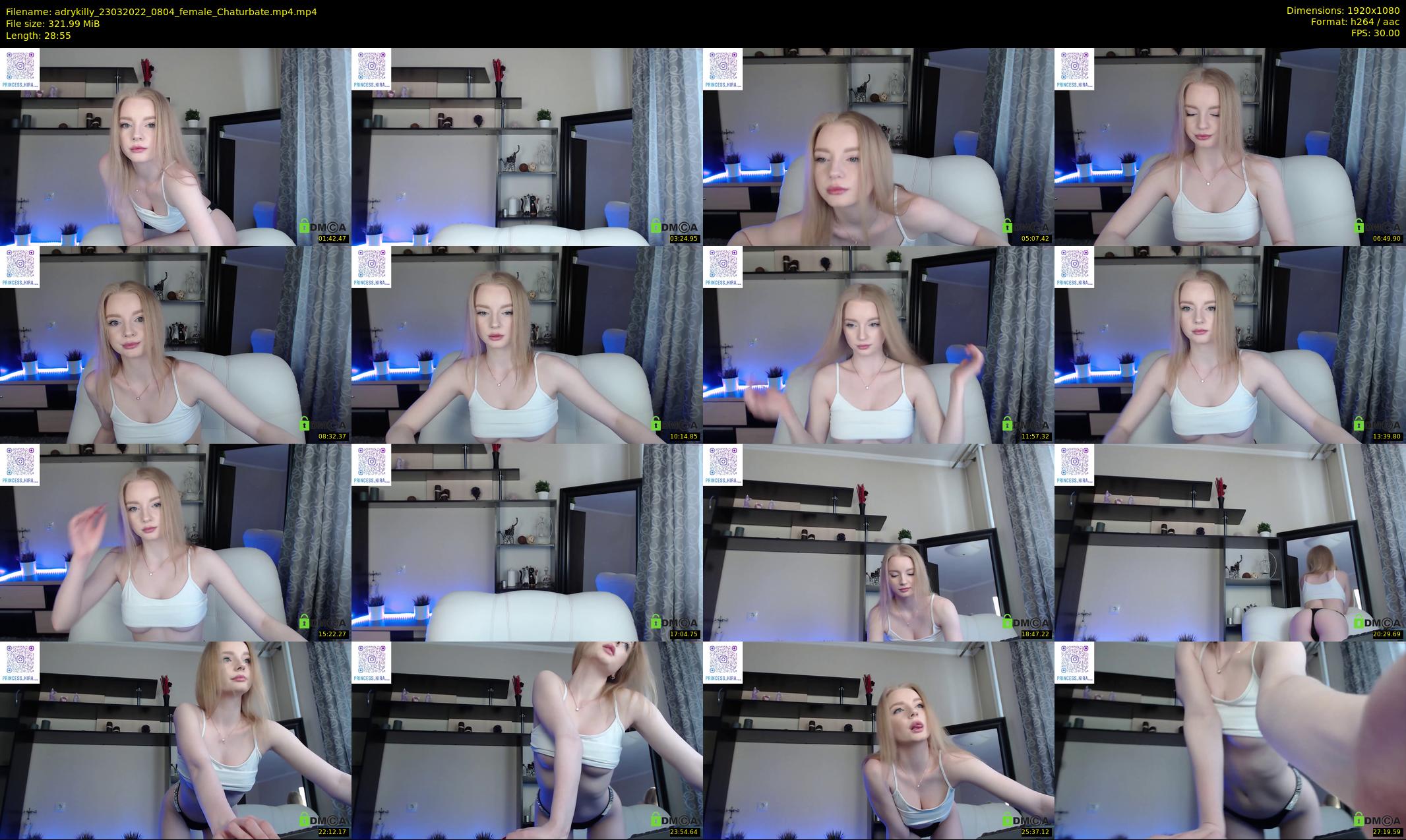 adrykilly — 29 minute Chaturbate female cam show recording, 1080p, Mar 23, 2022