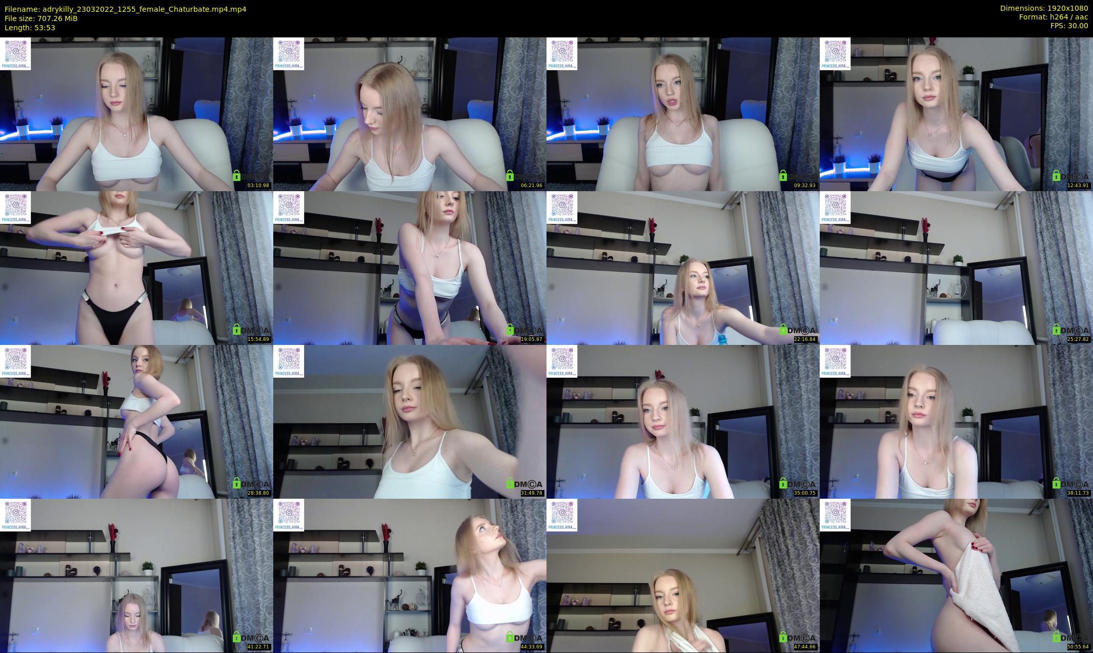 adrykilly — 54 minute Chaturbate female cam show recording, 1080p, Mar 23, 2022