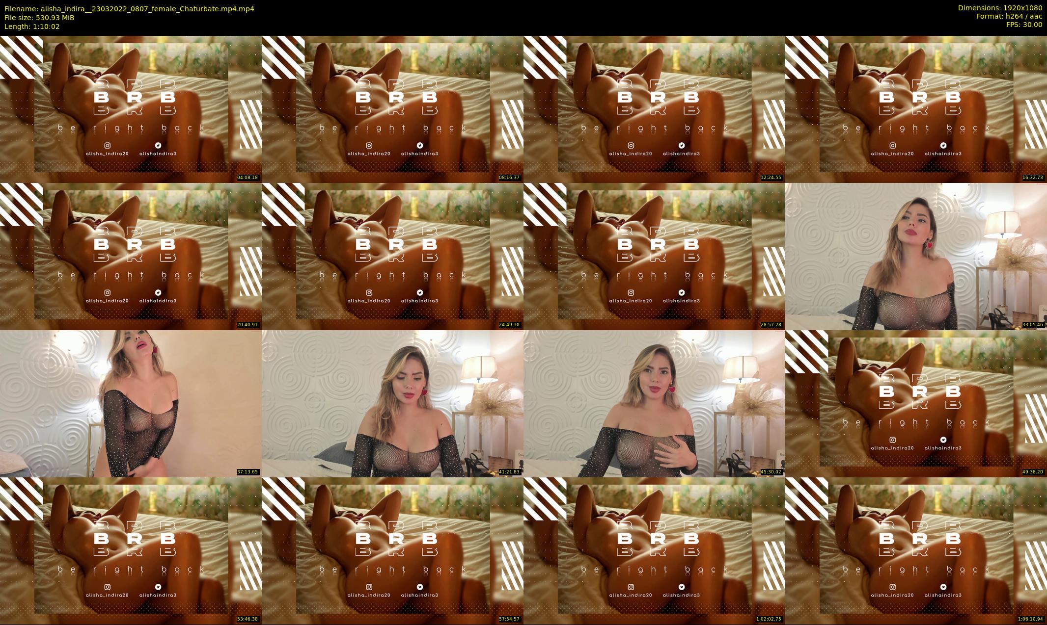 alisha_indira_ — 71 minute Chaturbate female cam show recording, 1080p, Mar 23, 2022