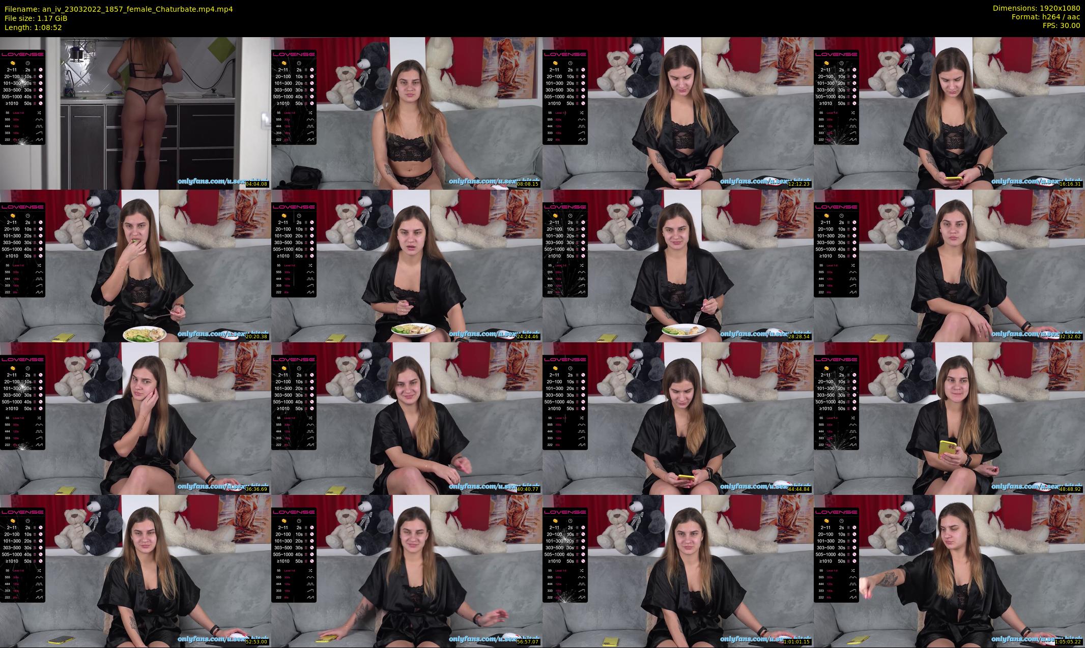 an_iv — 69 minute Chaturbate female cam show recording, 1080p, Mar 23, 2022