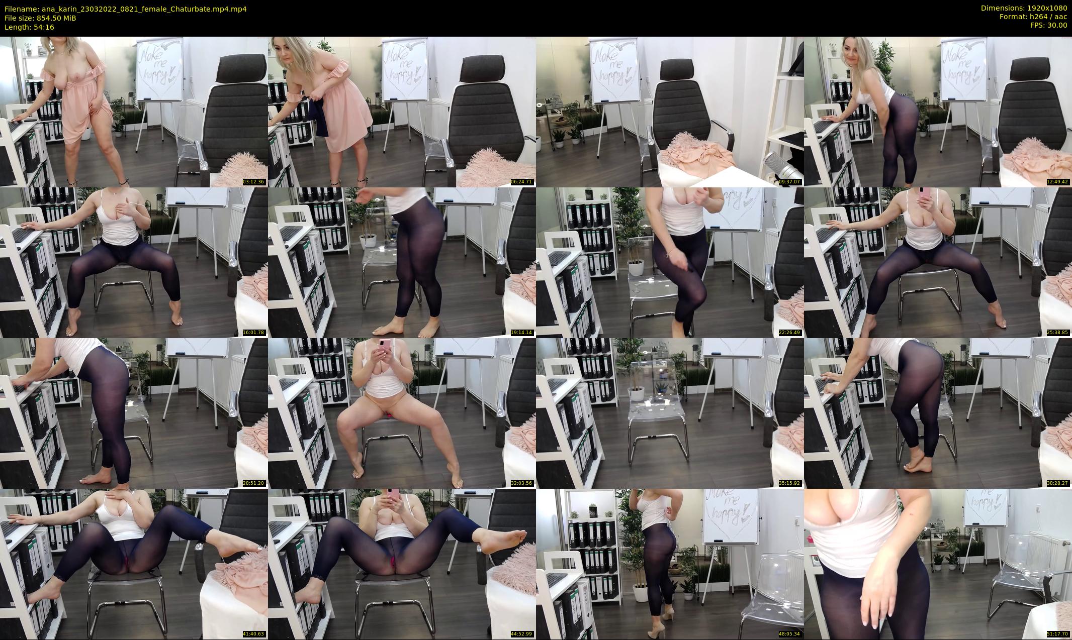 ana_karin — 55 minute Chaturbate female cam show recording, 1080p, Mar 23, 2022