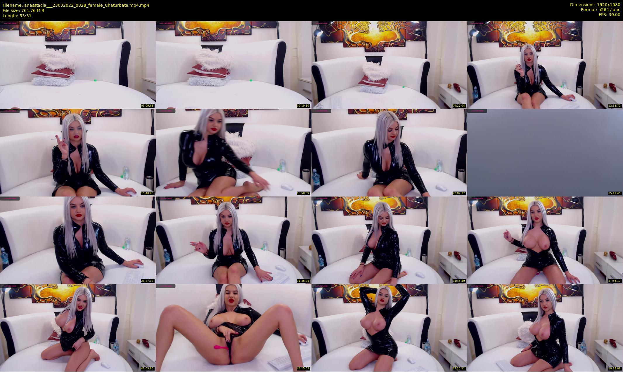 anasstacia__ — 54 minute Chaturbate female cam show recording, 1080p, Mar 23, 2022
