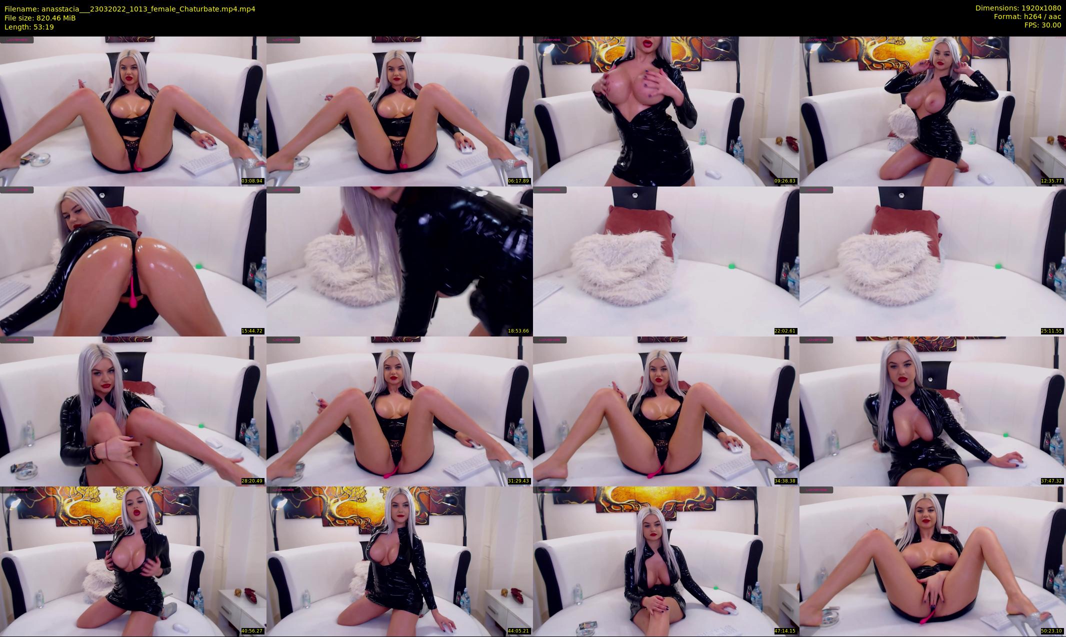 anasstacia__ — 54 minute Chaturbate female cam show recording, 1080p, Mar 23, 2022