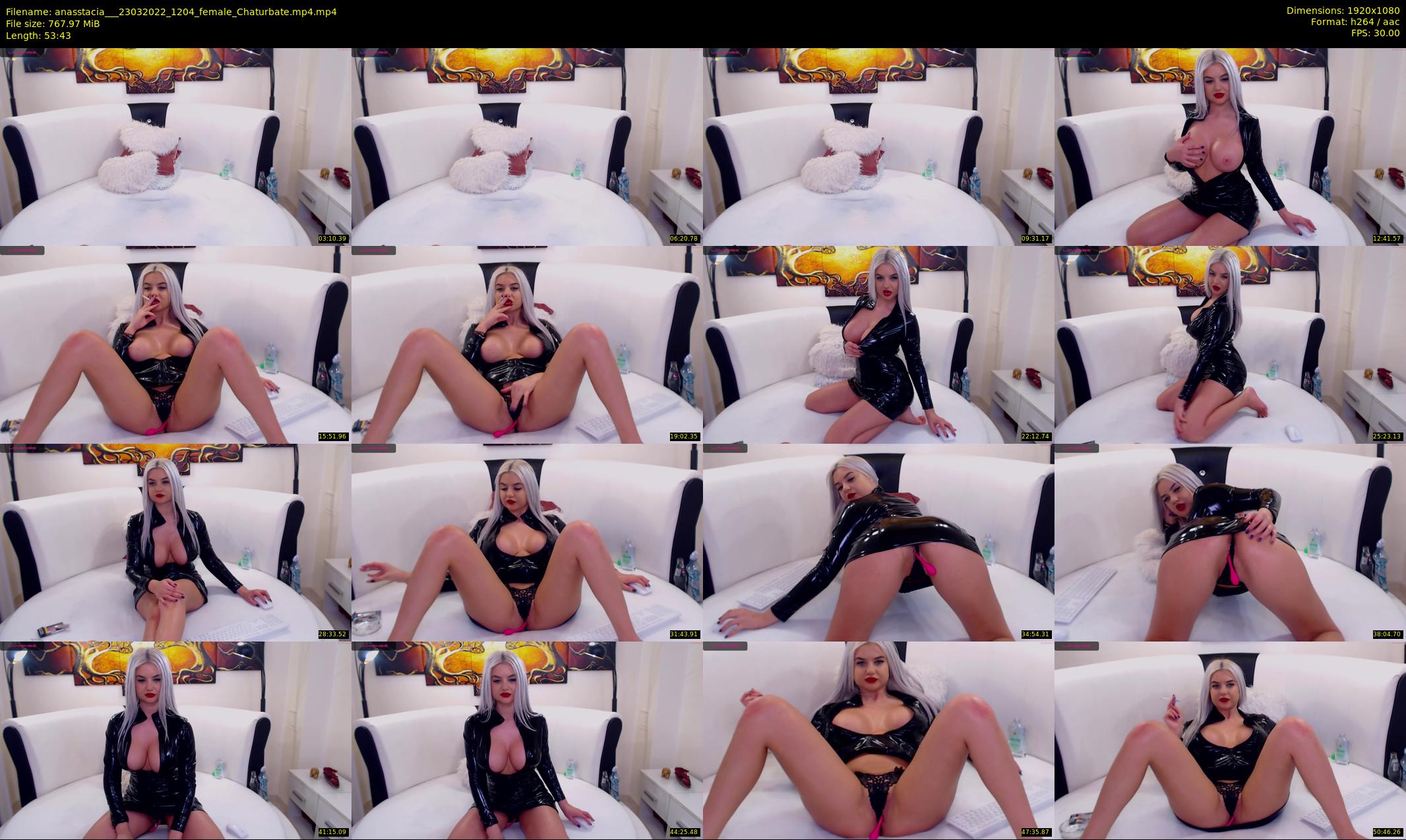 anasstacia__ — 54 minute Chaturbate female cam show recording, 1080p, Mar 23, 2022