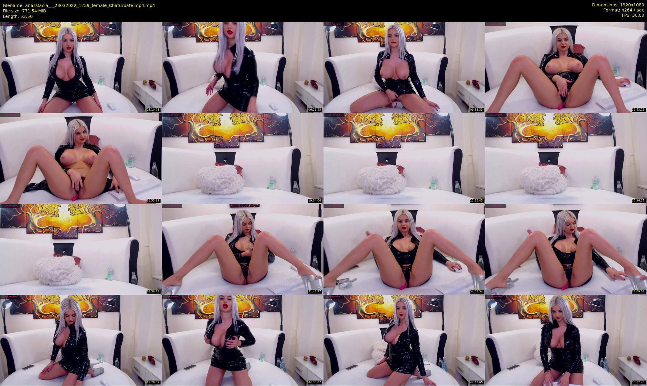 anasstacia__ — 54 minute Chaturbate female cam show recording, 1080p, Mar 23, 2022