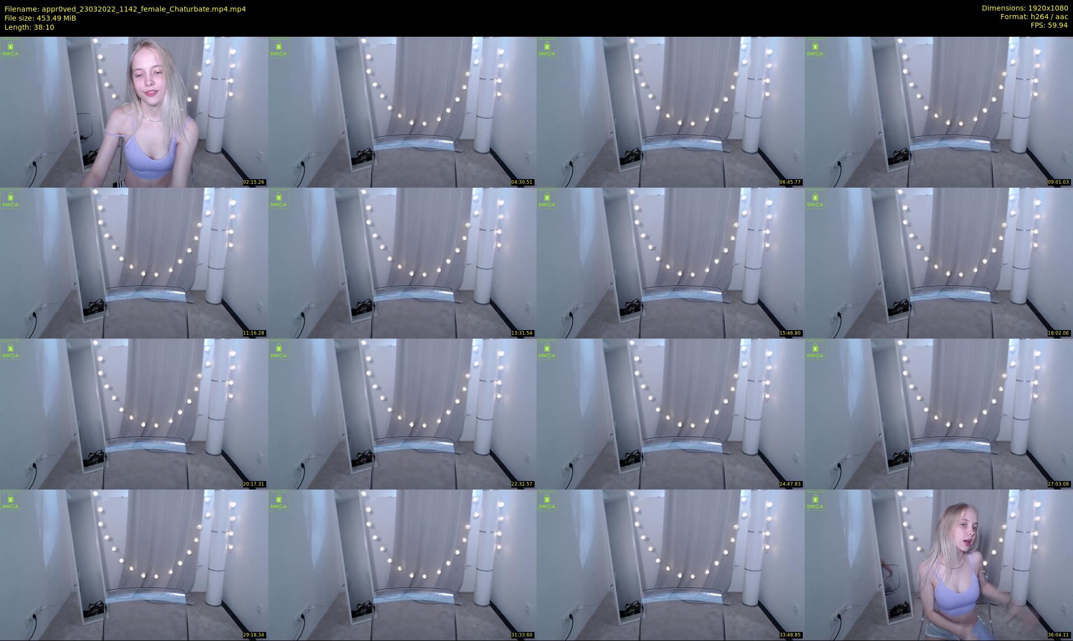 appr0ved — 39 minute Chaturbate female cam show recording, 1080p, Mar 23, 2022
