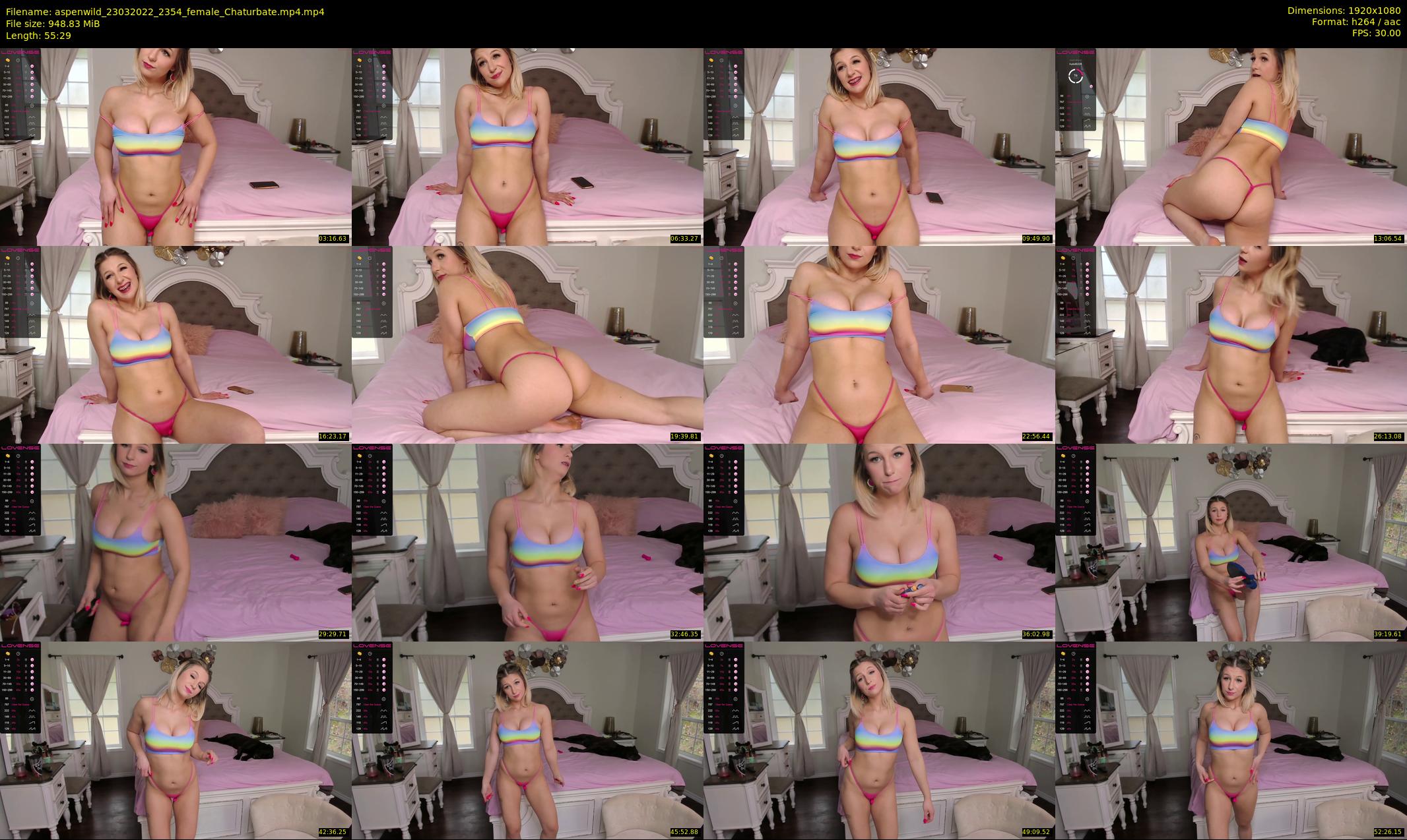 aspenwild — 56 minute Chaturbate female cam show recording, 1080p, Mar 23, 2022