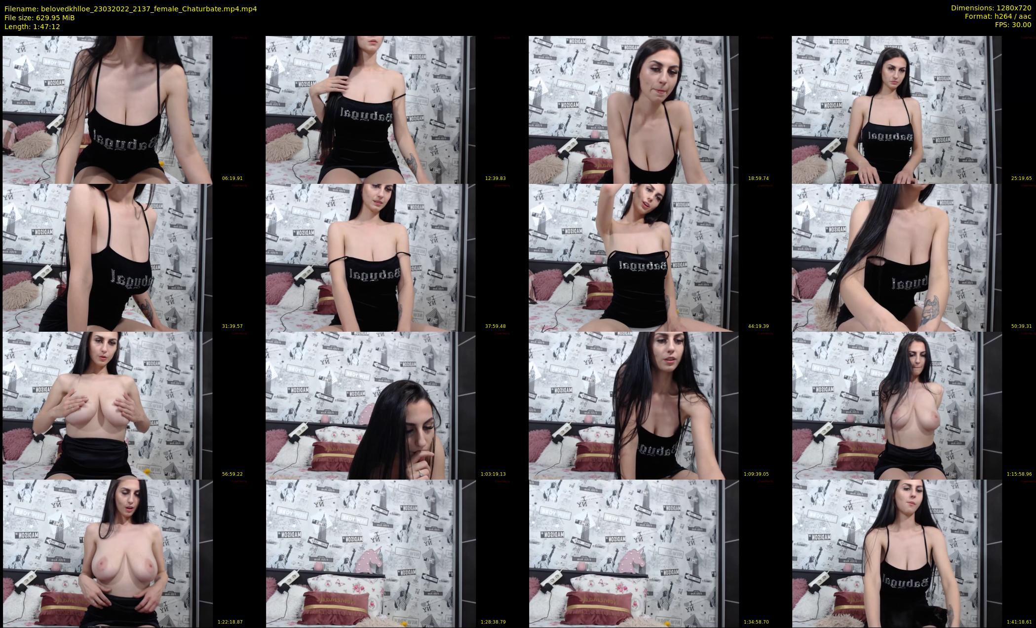 belovedkhlloe — 108 minute Chaturbate female cam show recording, 720p, Mar 23, 2022