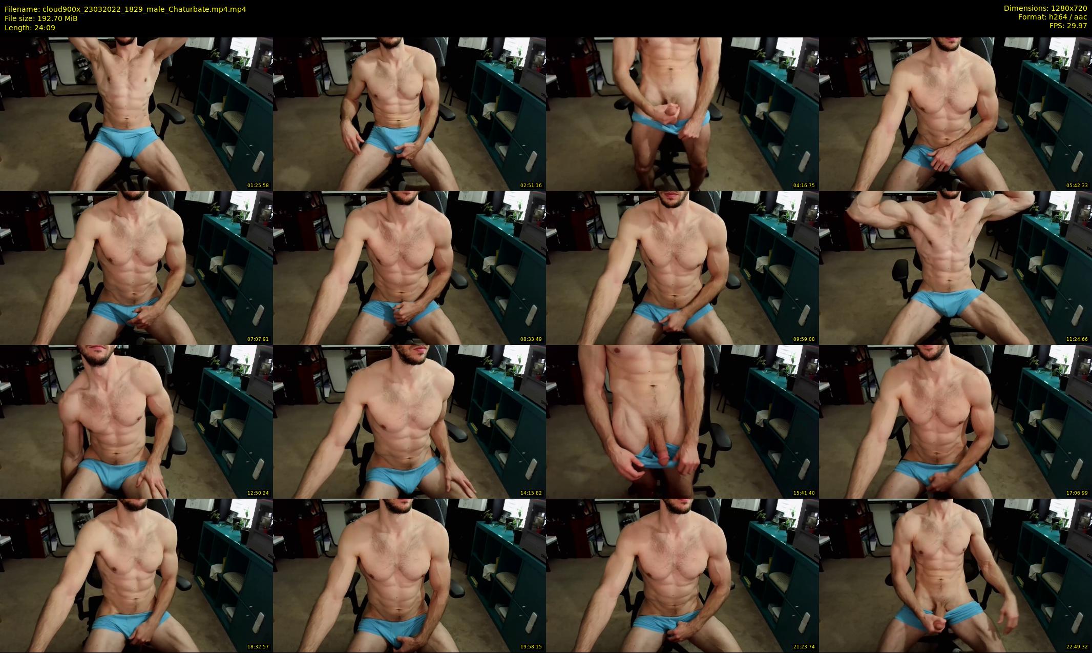 cloud900x — 25 minute Chaturbate male cam show recording, 720p, Mar 23, 2022