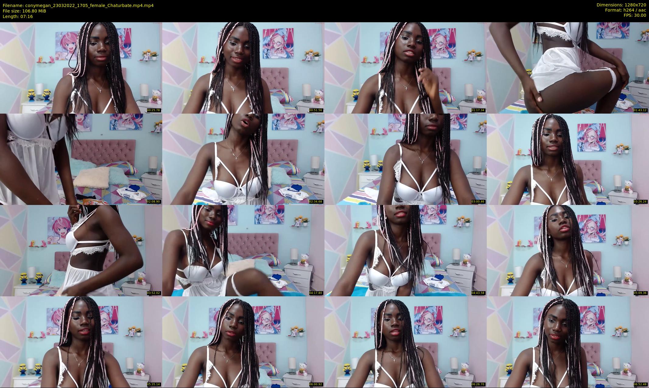 conymegan — 8 minute Chaturbate female cam show recording, 720p, Mar 23, 2022