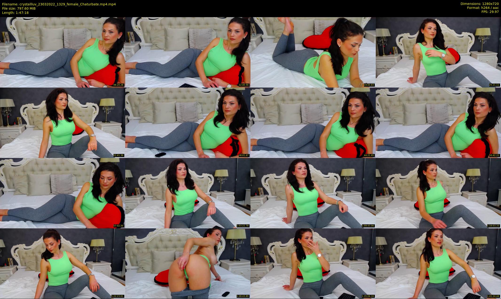 crystallluv — 108 minute Chaturbate female cam show recording, 720p, Mar 23, 2022
