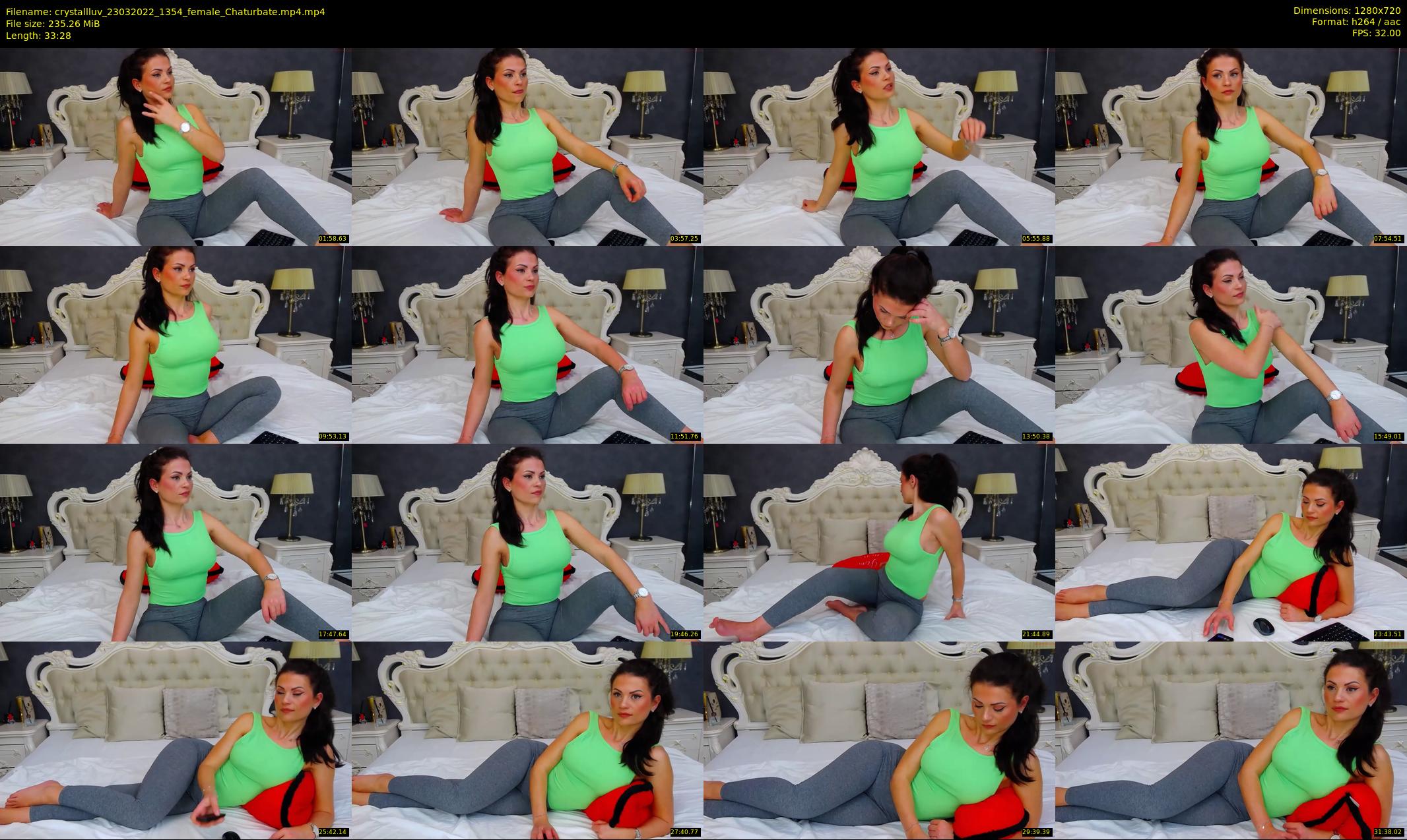 crystallluv — 34 minute Chaturbate female cam show recording, 720p, Mar 23, 2022