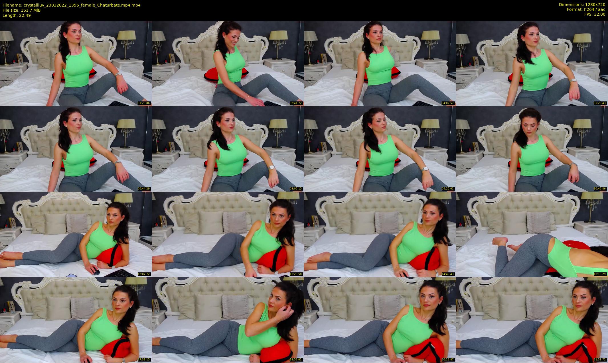 crystallluv — 23 minute Chaturbate female cam show recording, 720p, Mar 23, 2022