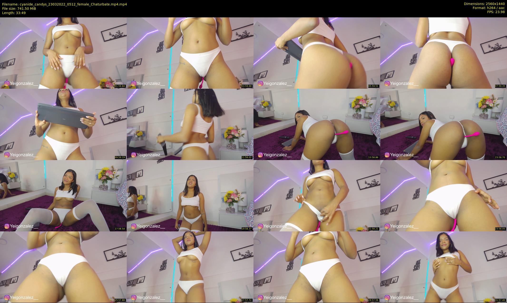 cyanide_candys — 34 minute Chaturbate female cam show recording, 1080p, Mar 23, 2022