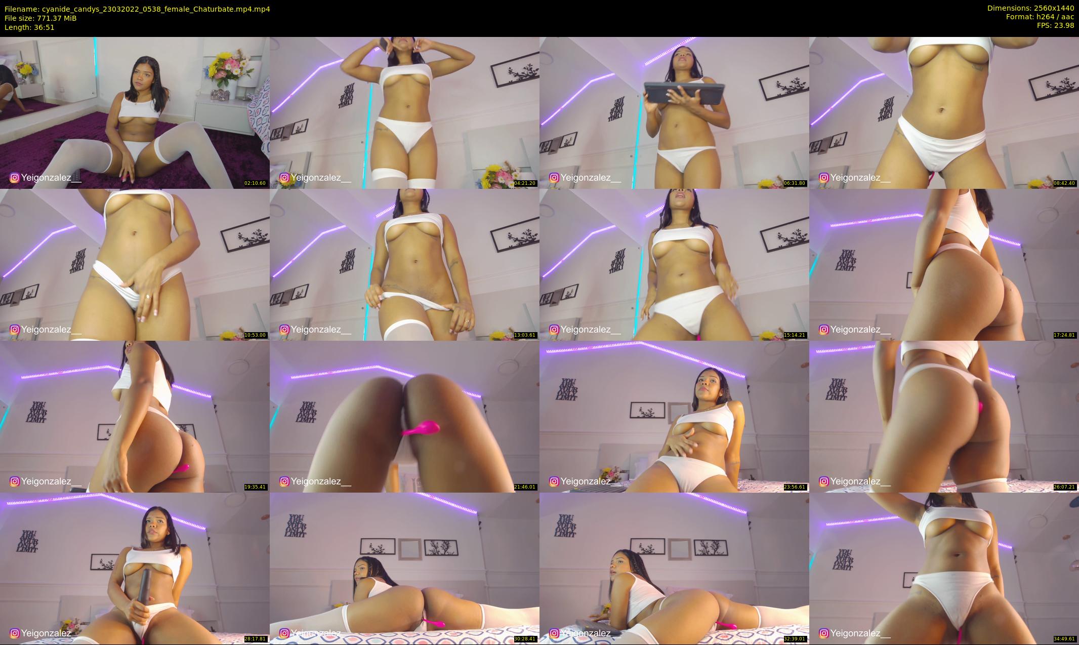 cyanide_candys — 37 minute Chaturbate female cam show recording, 1080p, Mar 23, 2022