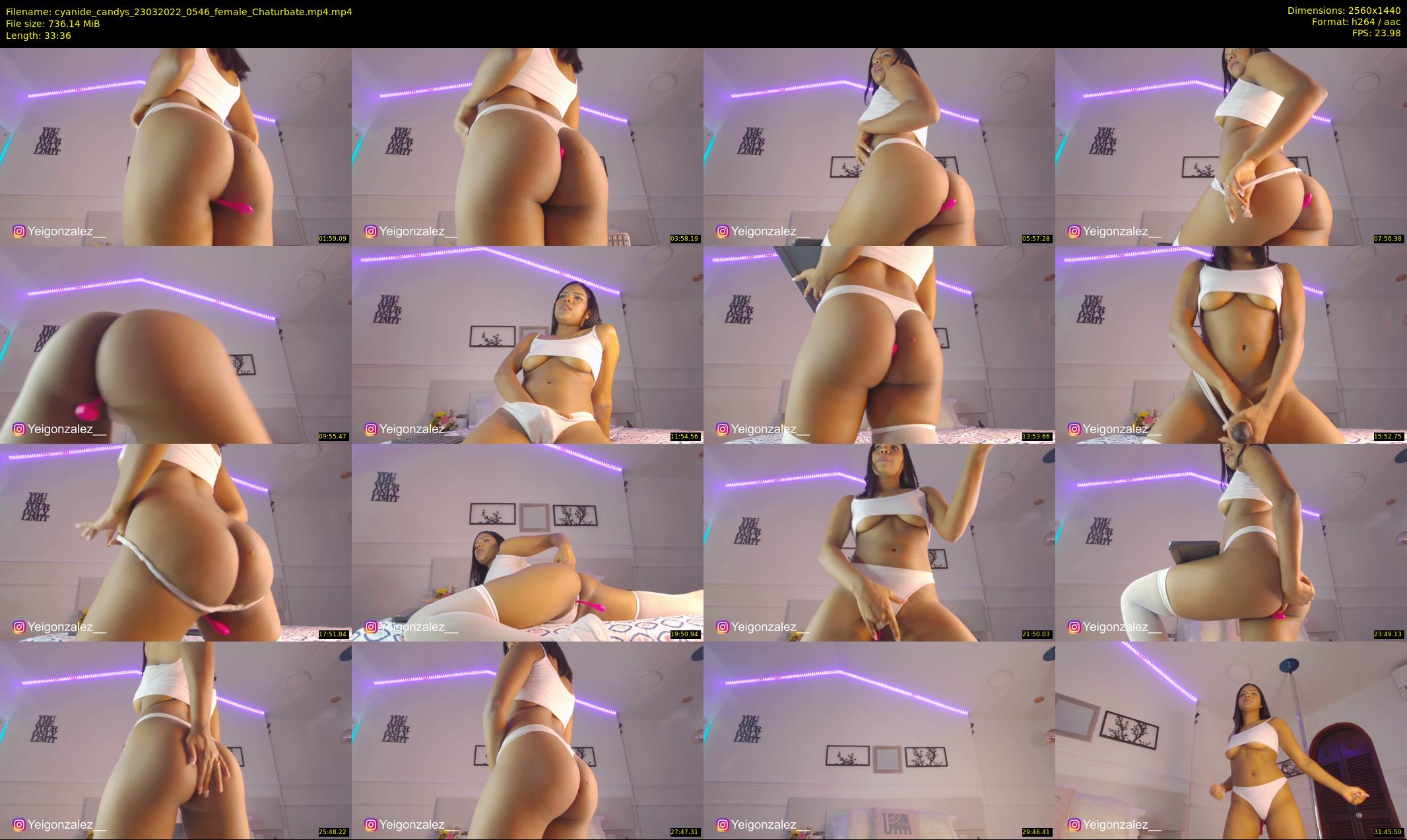 cyanide_candys — 34 minute Chaturbate female cam show recording, 1080p, Mar 23, 2022