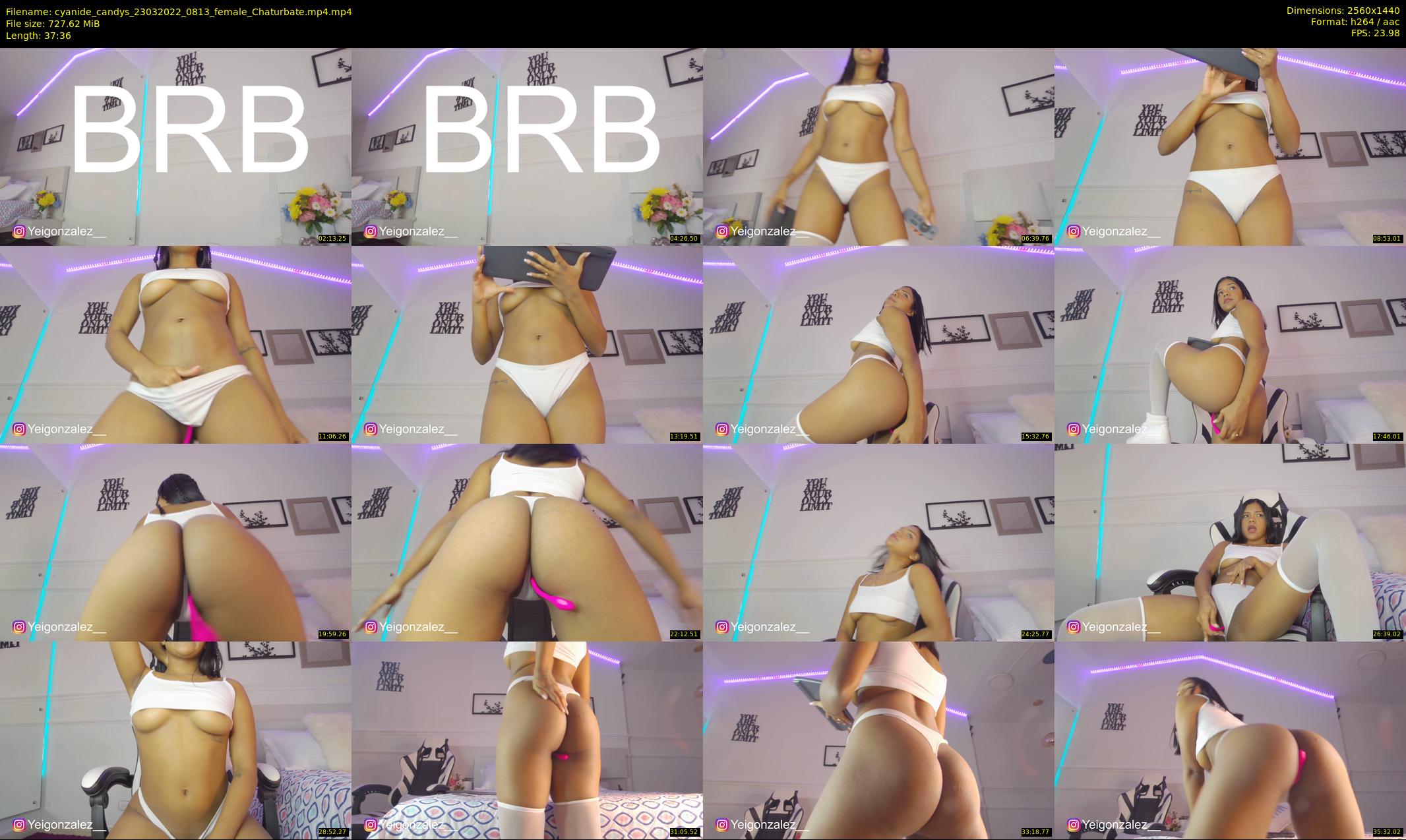 cyanide_candys — 38 minute Chaturbate female cam show recording, 1080p, Mar 23, 2022