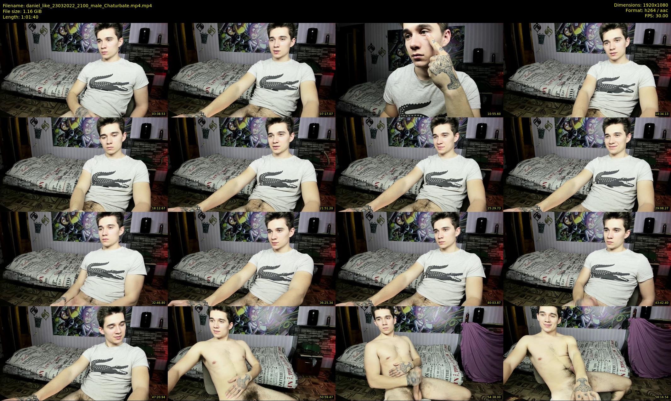 daniel_like — 62 minute Chaturbate male cam show recording, 1080p, Mar 23, 2022