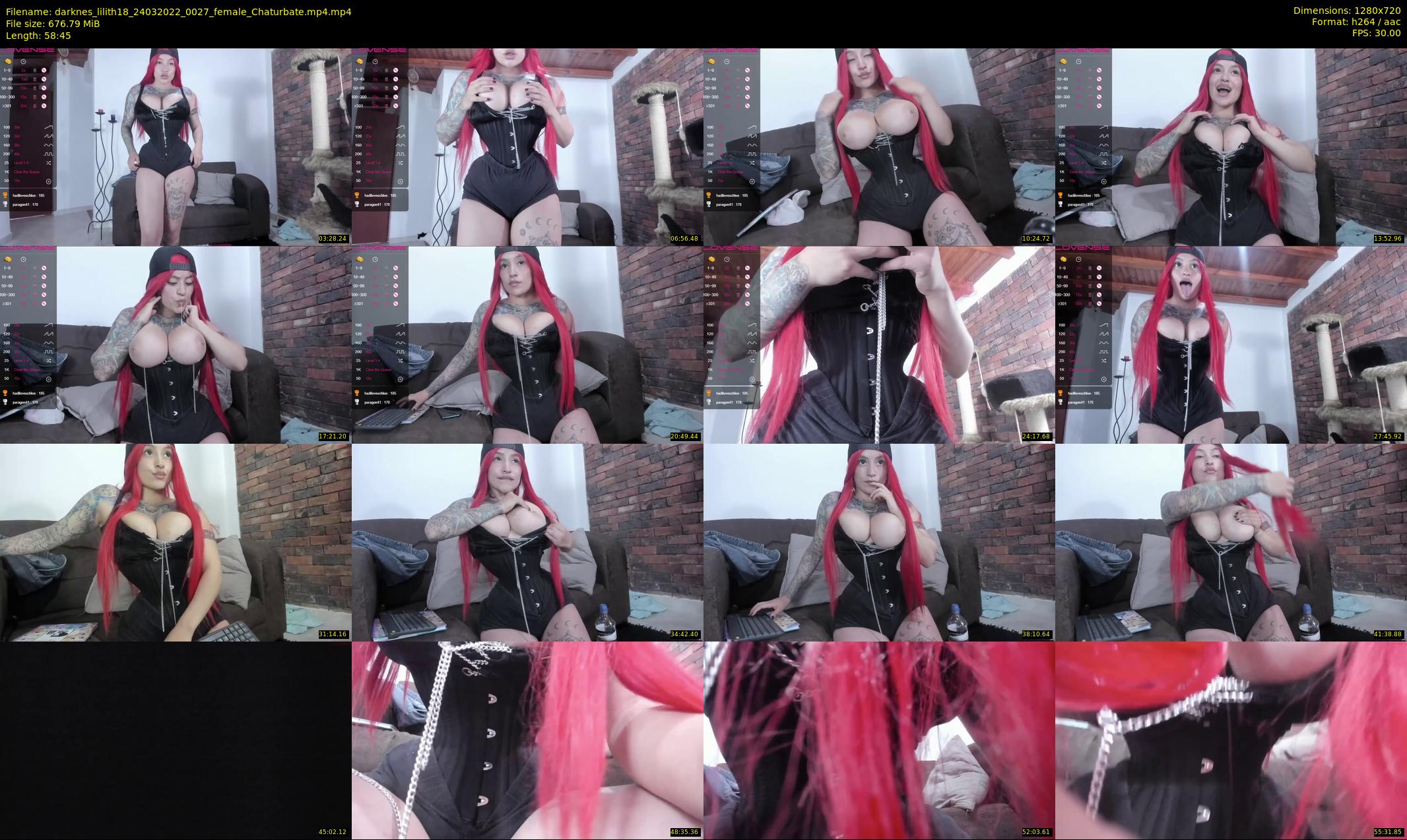 darknes_lilith18 — 59 minute Chaturbate female cam show recording, 720p, Mar 24, 2022