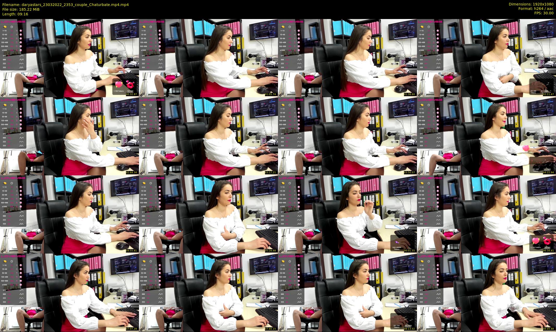 daryastars — 10 minute Chaturbate couple cam show recording, 1080p, Mar 23, 2022